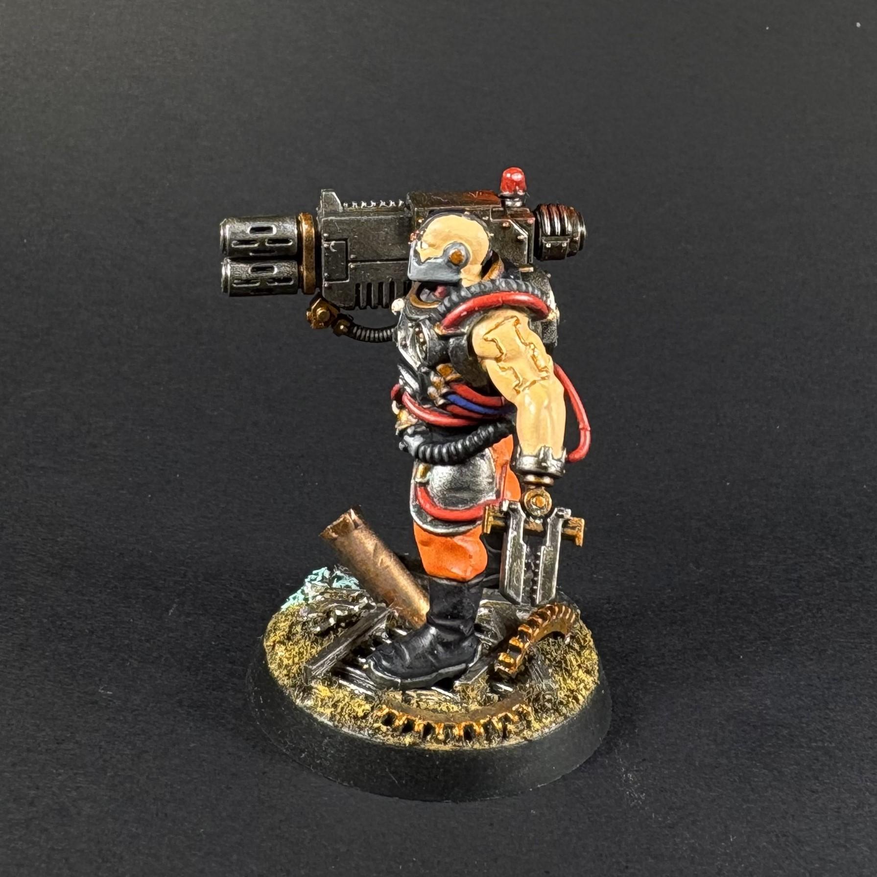 Boltgun, Heavy Bolter, Heavy Weapons Servitor, Inquisitorial Agents, Kill Team, Multi-melta, Object Source Lighting, Plasma, Warhammer 40,000