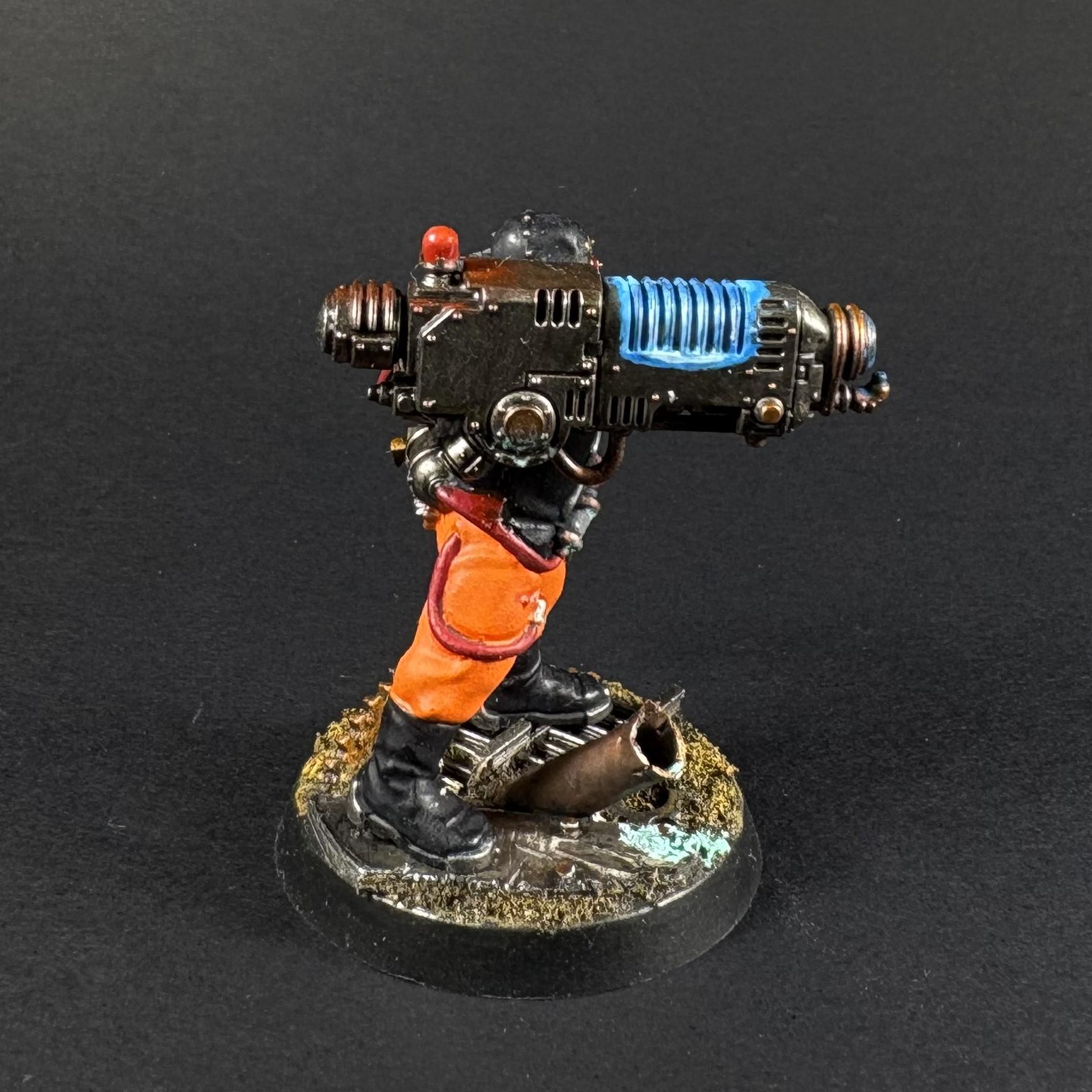 Boltgun, Heavy Bolter, Heavy Weapons Servitor, Inquisitorial Agents, Kill Team, Multi-melta, Object Source Lighting, Plasma, Warhammer 40,000