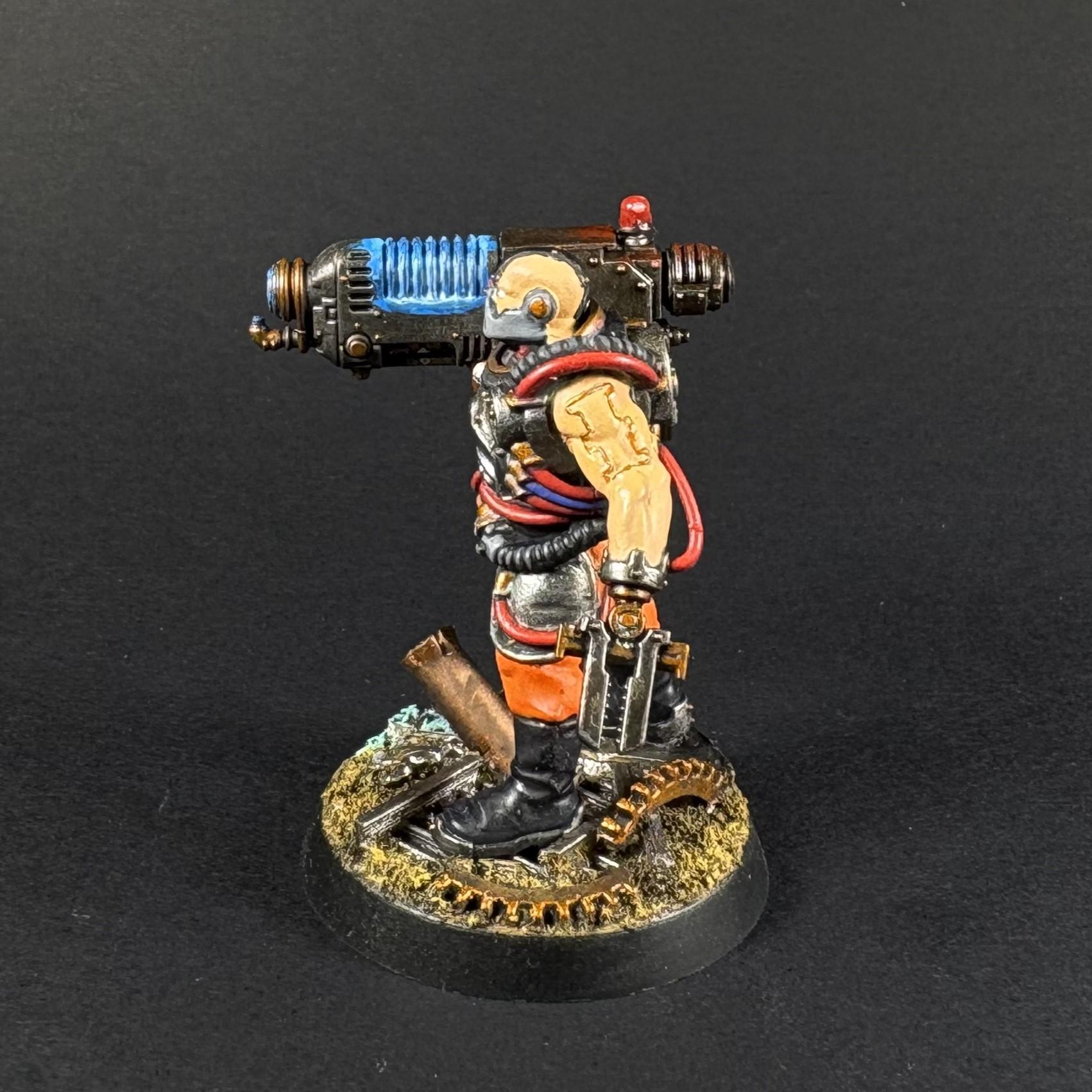 Boltgun, Heavy Bolter, Heavy Weapons Servitor, Inquisitorial Agents, Kill Team, Multi-melta, Object Source Lighting, Plasma, Warhammer 40,000