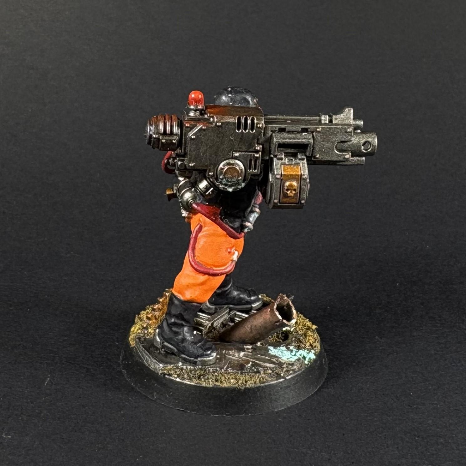 Boltgun, Heavy Bolter, Heavy Weapons Servitor, Inquisitorial Agents, Kill Team, Multi-melta, Object Source Lighting, Plasma, Warhammer 40,000