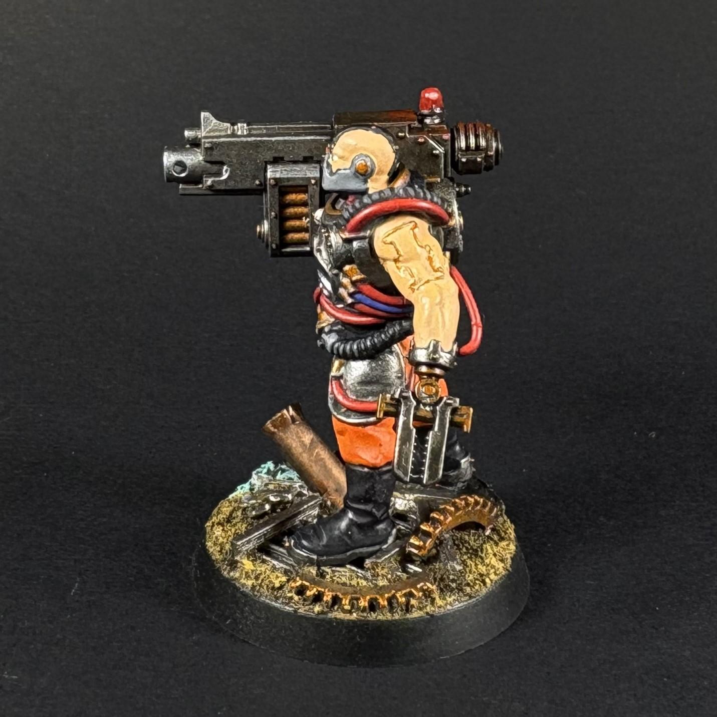 Boltgun, Heavy Bolter, Heavy Weapons Servitor, Inquisitorial Agents, Kill Team, Multi-melta, Object Source Lighting, Plasma, Warhammer 40,000