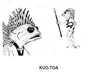 Descent Into The Depth Of The Earth, Dungeons And Dragons, Kuo-toa, Retro Review