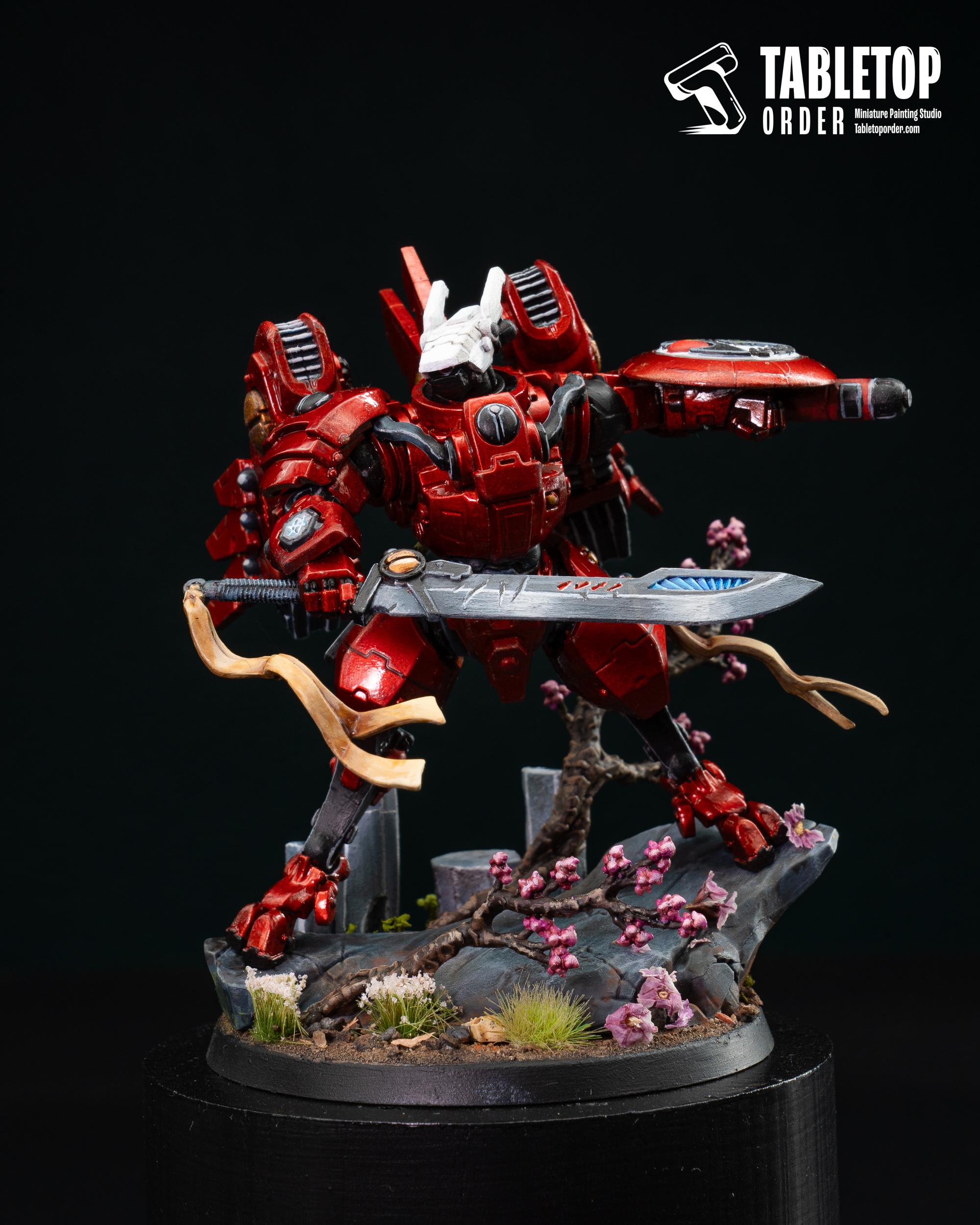 Cherry Blossoms, Crisis Battlesuit, Farsight, Sakura, Tau