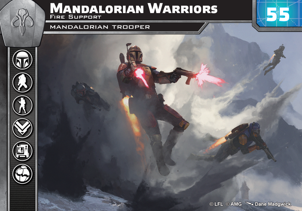 Mando warrior detach points
