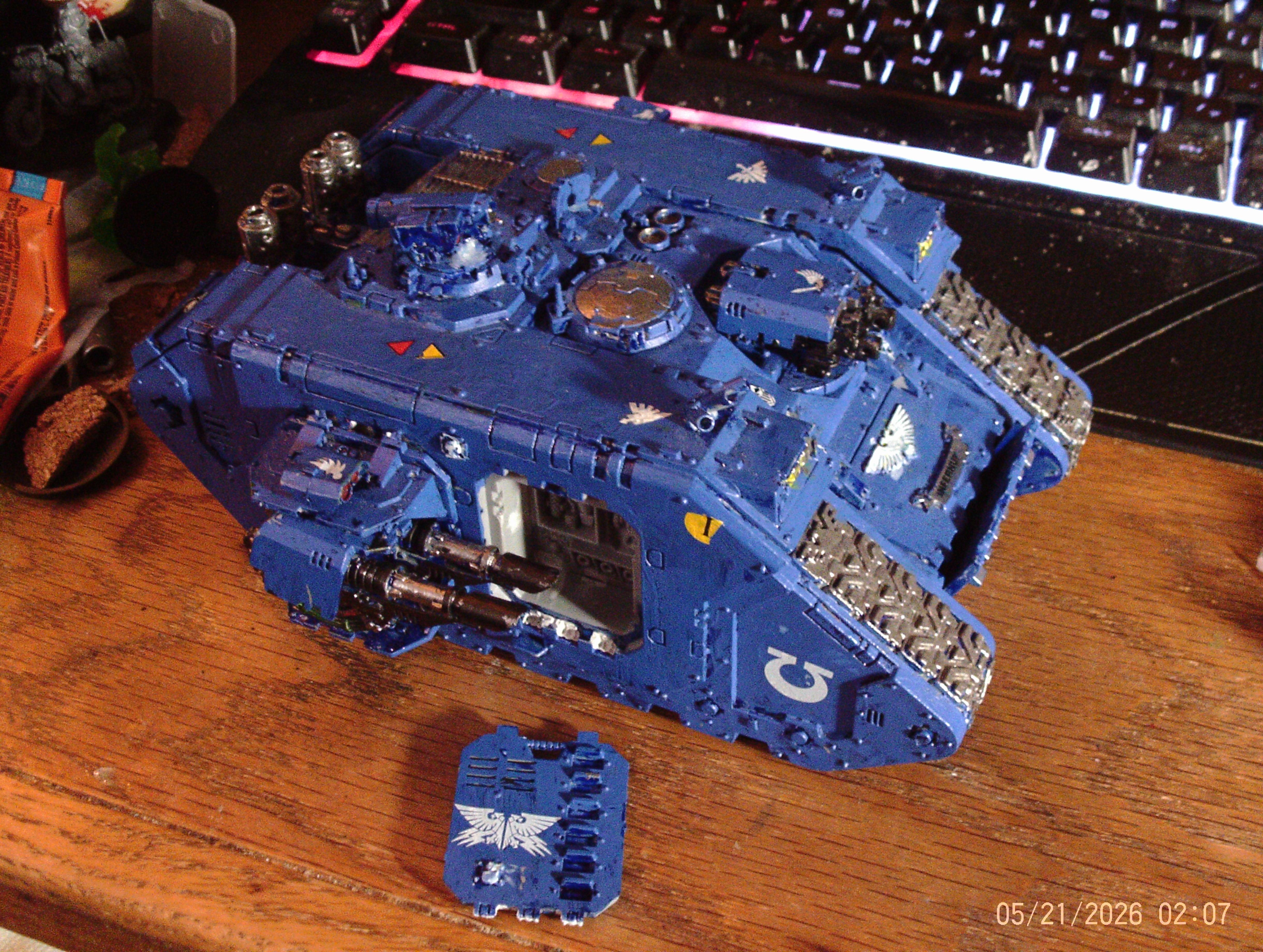 Land Raider Before Restoration