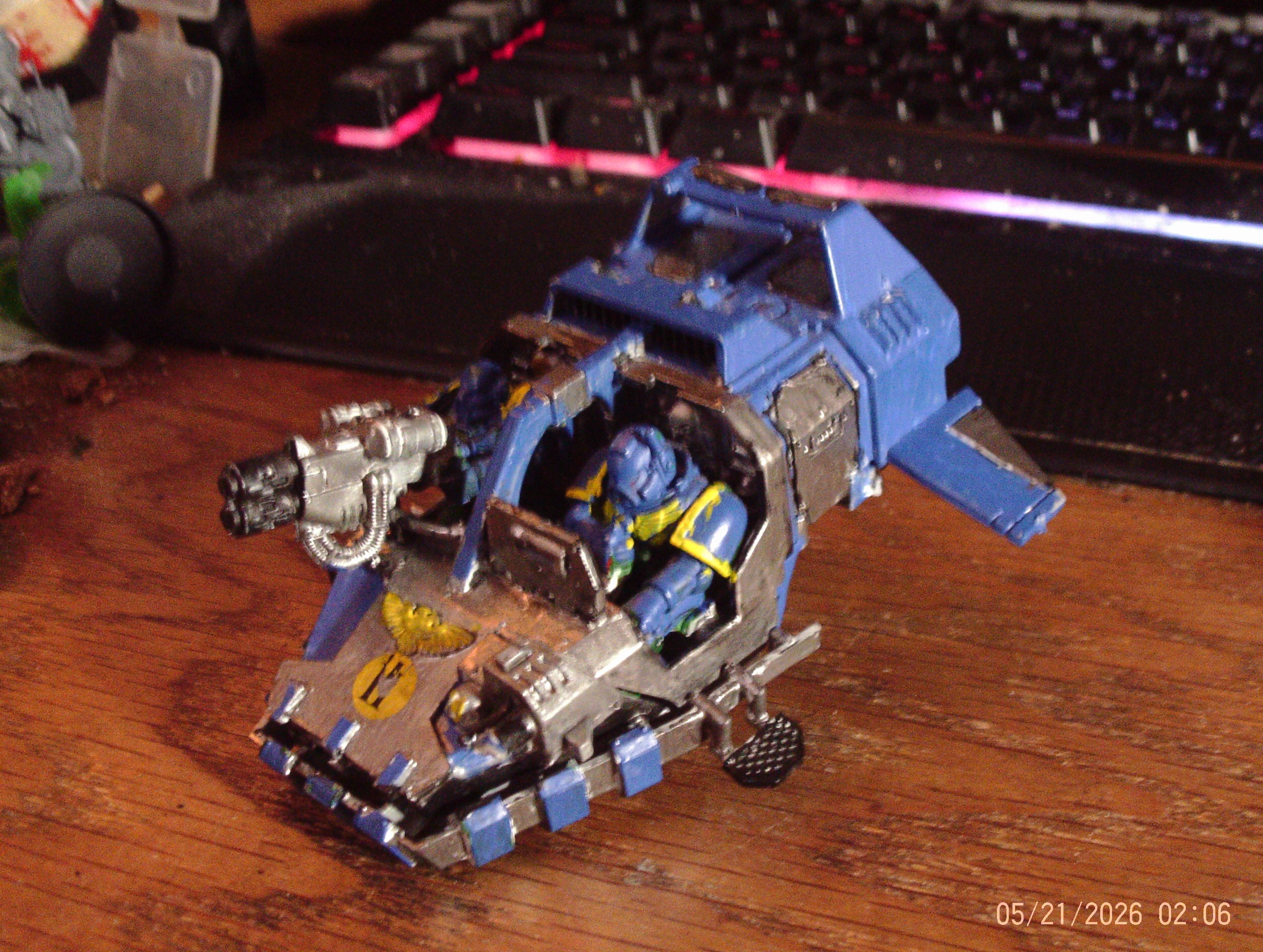 Land Speeder Before Restoration