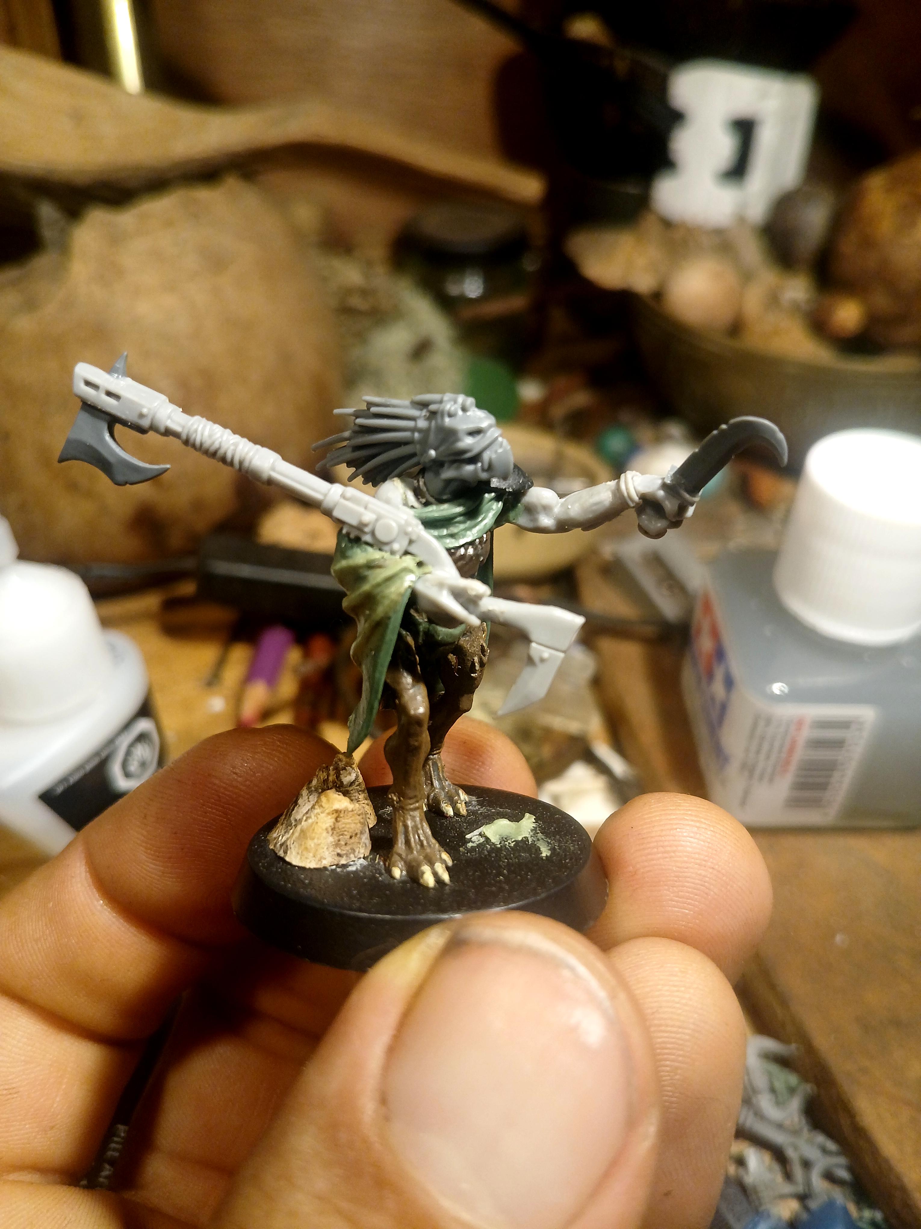 Conversion, Kitbash, Kroot, Shaper, Warhammer 40,000