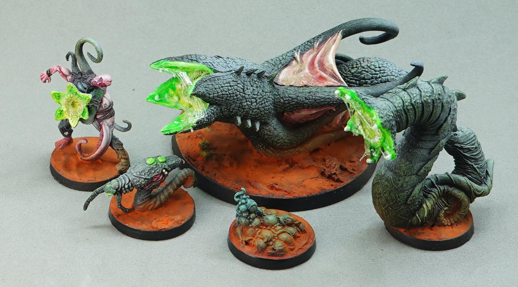 Alien, Infected, Science-fiction, Spawn, Stargrave, Wyrm