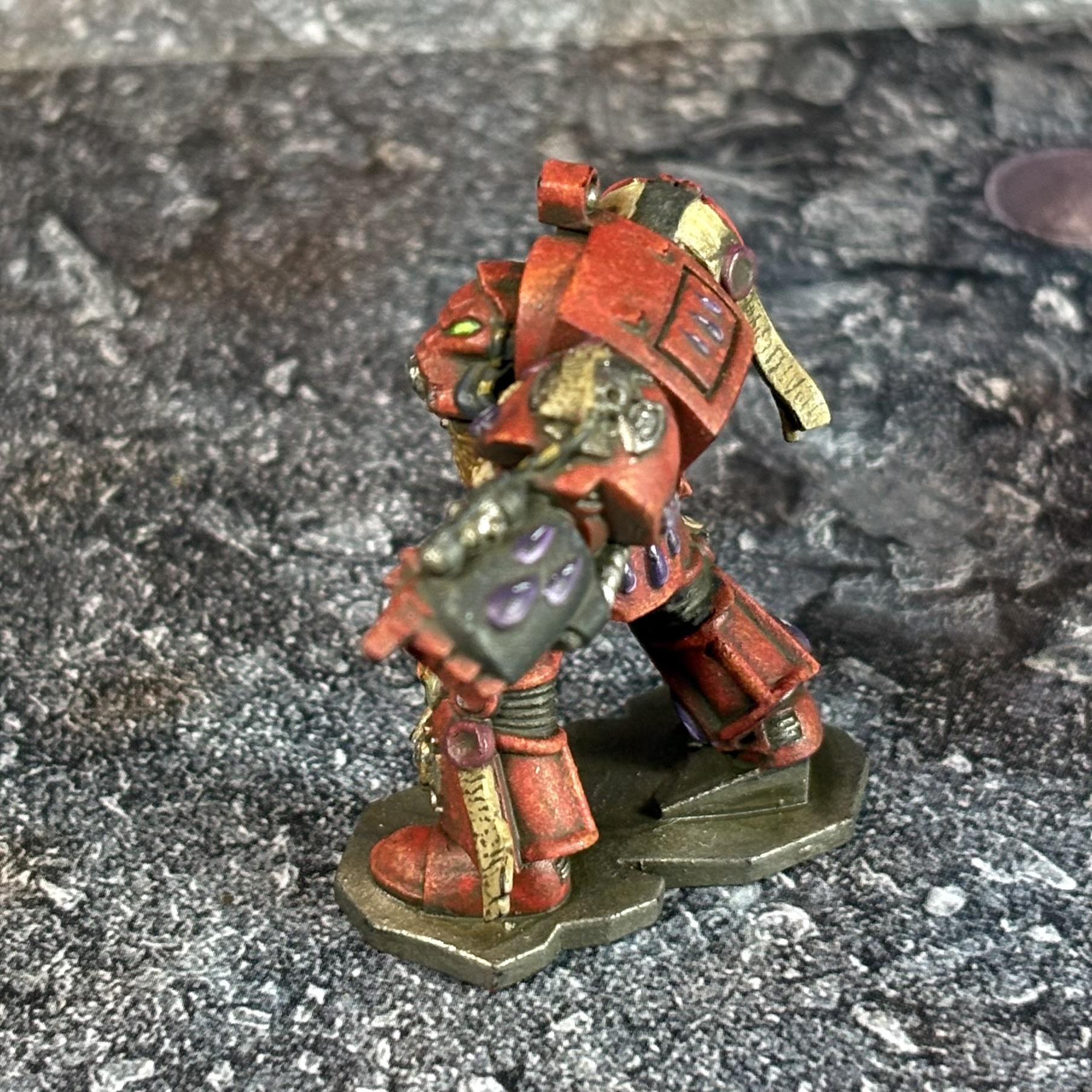 Blood Angels, Brother Noctis, Space Hulk, Space Marines, Terminator Armor, Warhammer 40,000