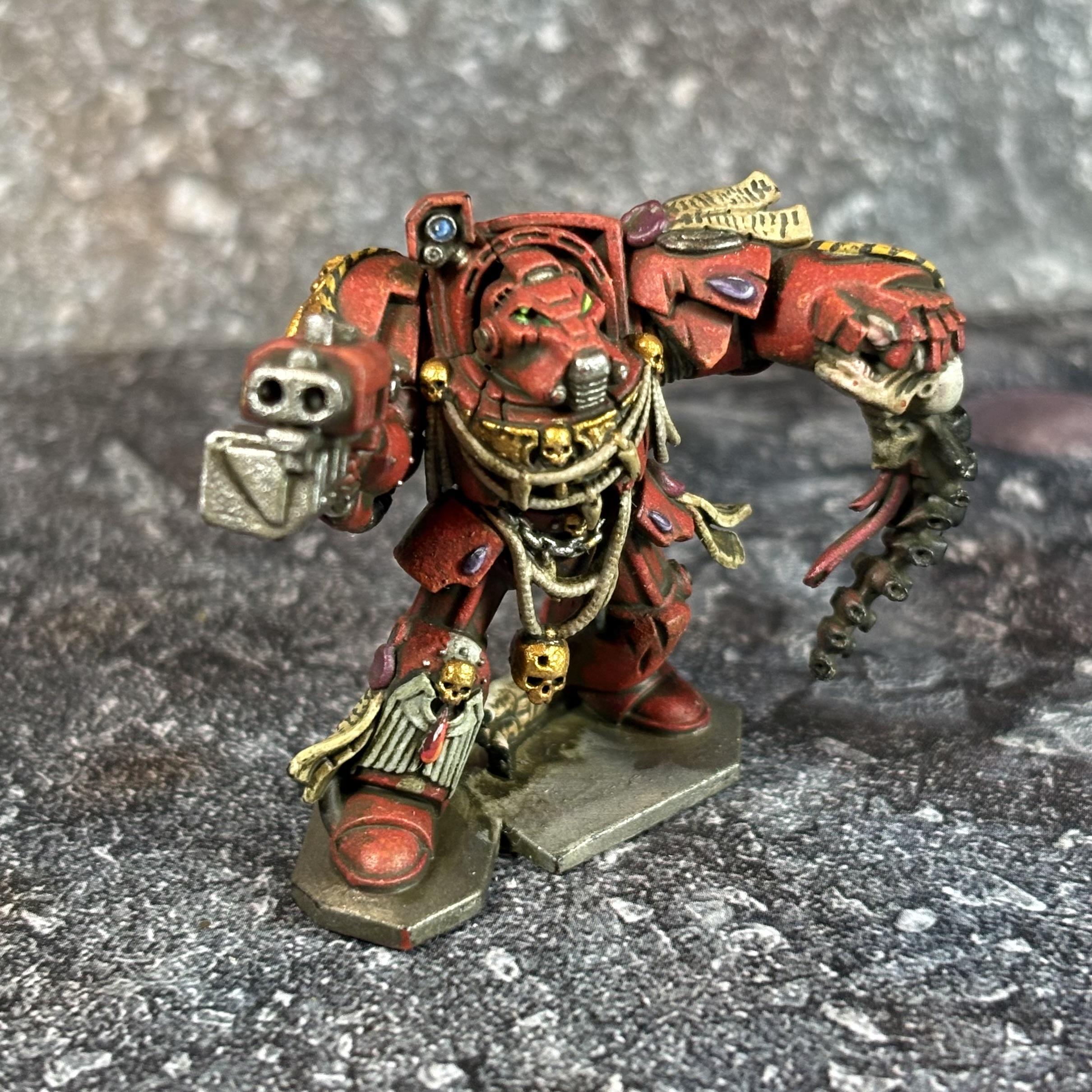 Blood Angels, Brother Goriel, Space Hulk, Space Marines, Terminator Armor, Warhammer 40,000