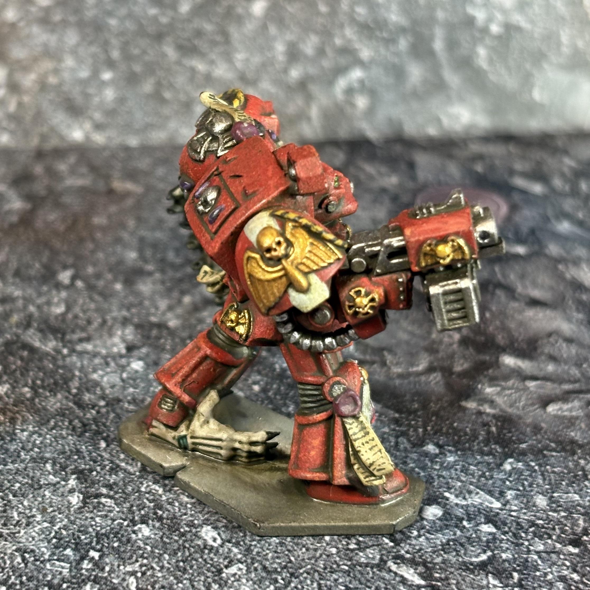 Blood Angels, Brother Goriel, Space Hulk, Space Marines, Terminator Armor, Warhammer 40,000
