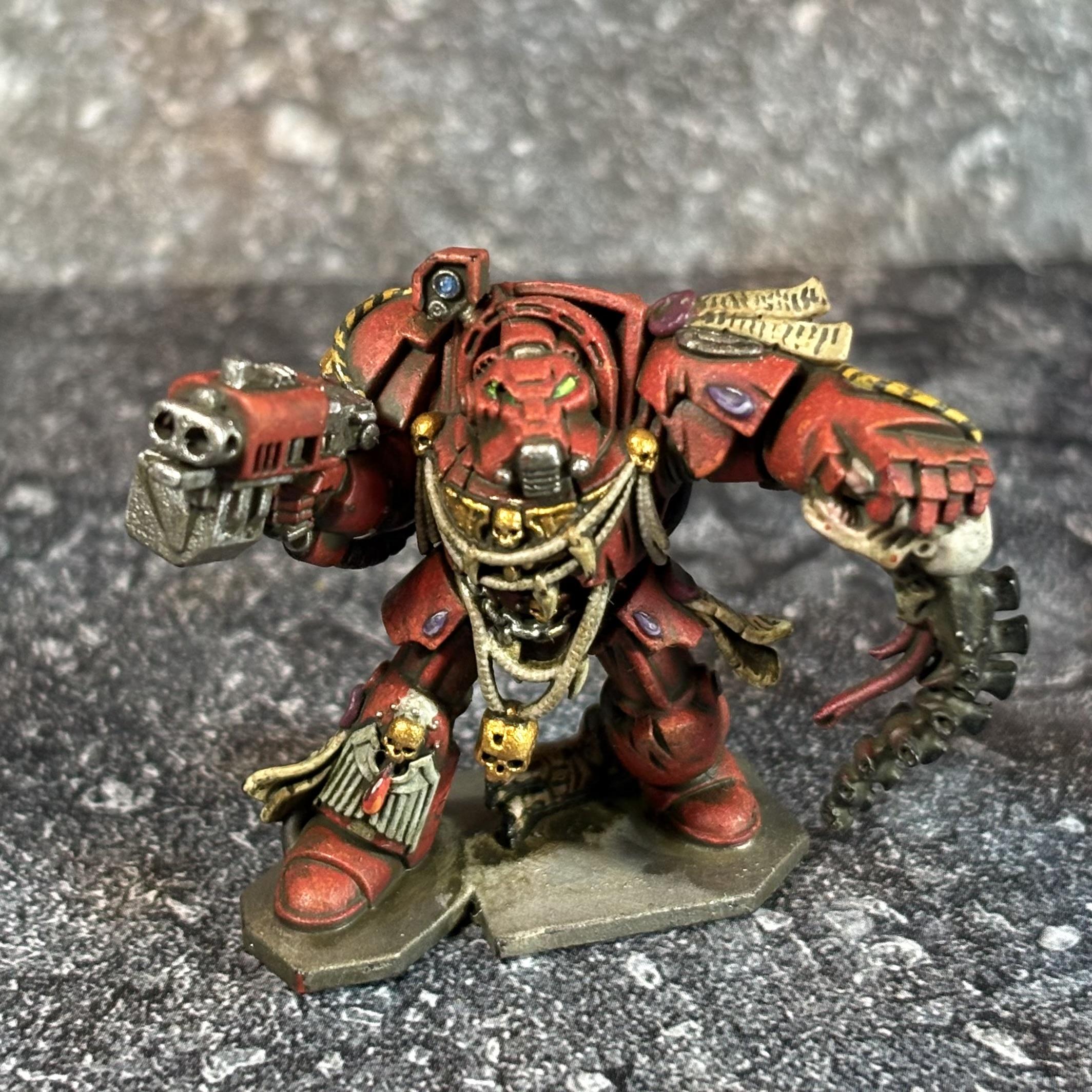 Blood Angels, Brother Goriel, Space Hulk, Space Marines, Terminator Armor, Warhammer 40,000
