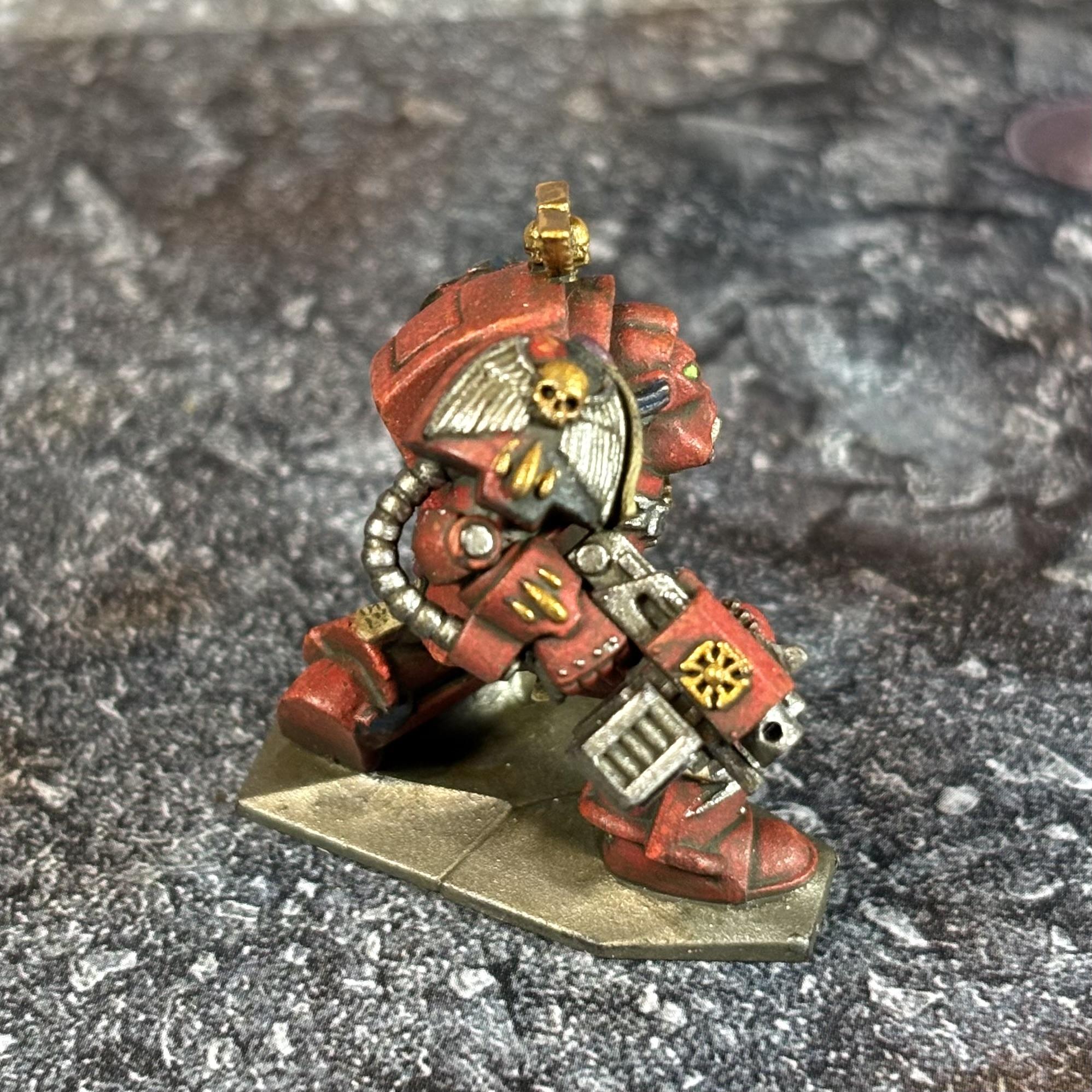 Blood Angels, Brother Scipio, Space Hulk, Space Marines, Terminator Armor, Warhammer 40,000