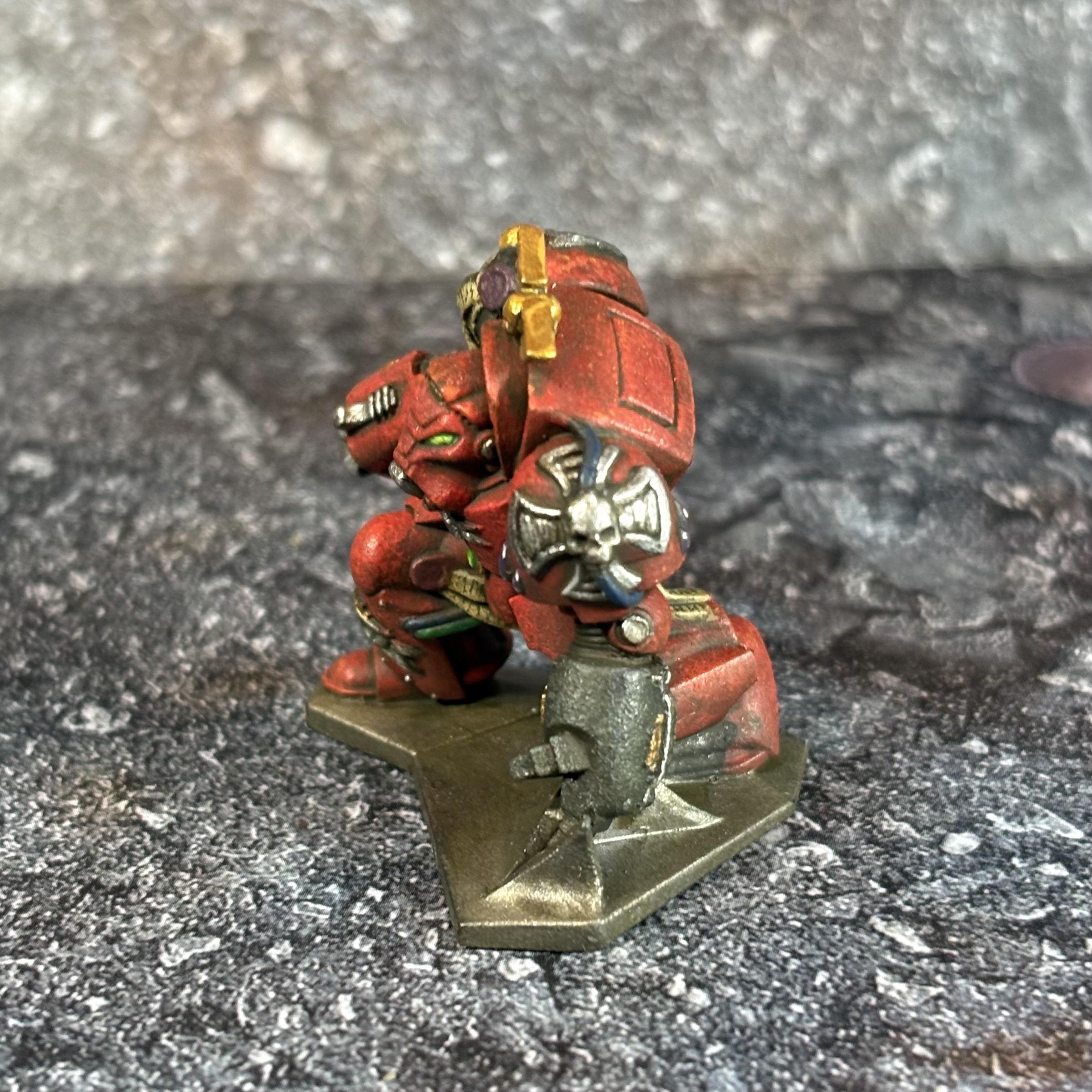 Blood Angels, Brother Scipio, Space Hulk, Space Marines, Terminator Armor, Warhammer 40,000