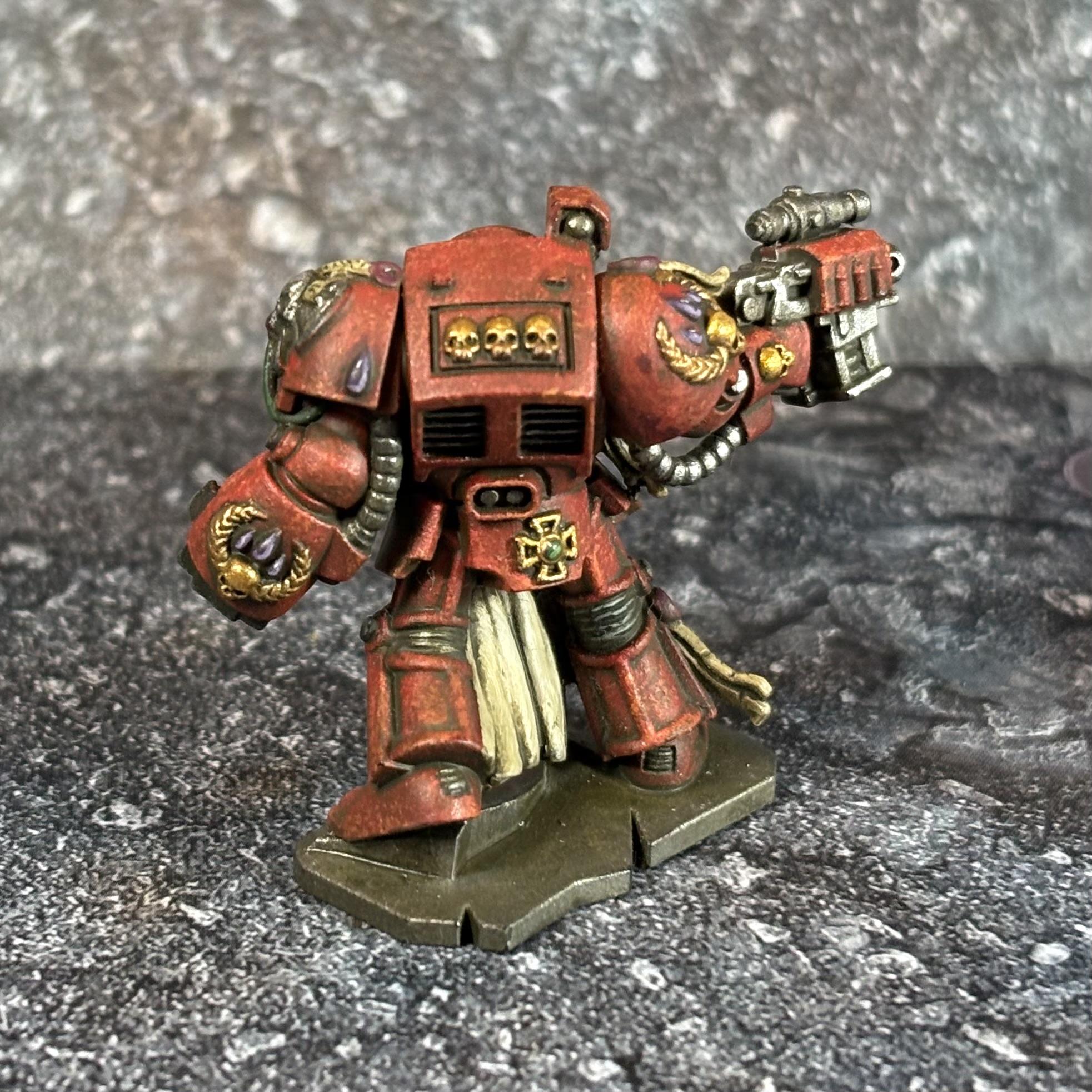 Blood Angels, Brother Deino, Space Hulk, Space Marines, Terminator Armor, Warhammer 40,000