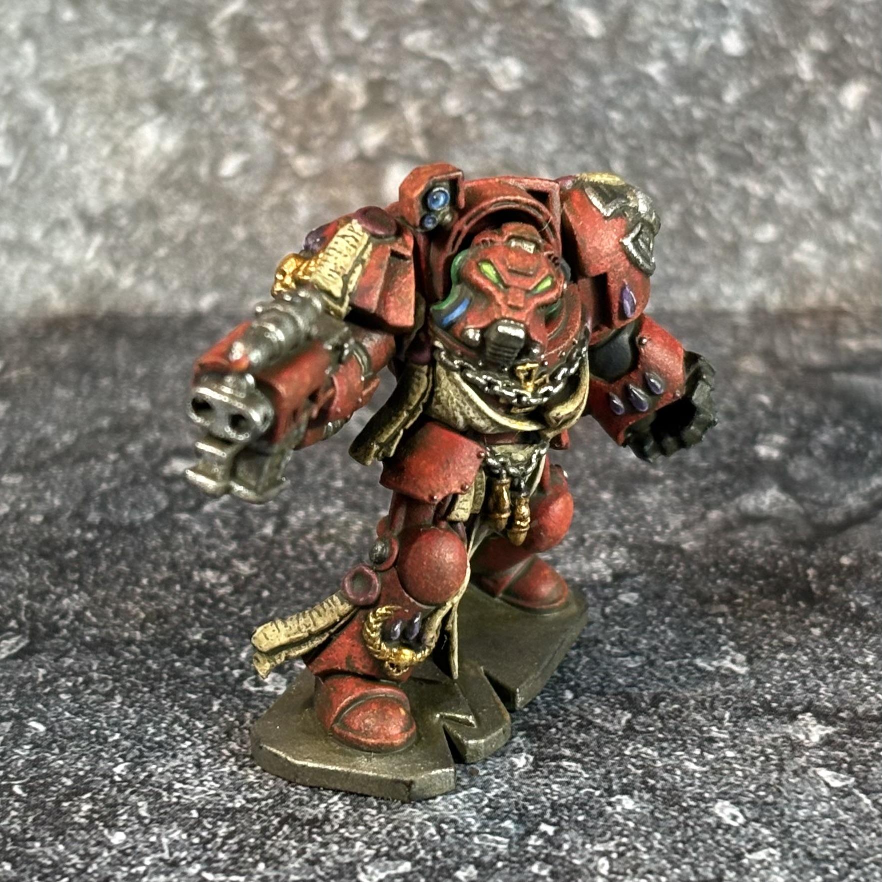 Blood Angels, Brother Deino, Space Hulk, Space Marines, Terminator Armor, Warhammer 40,000