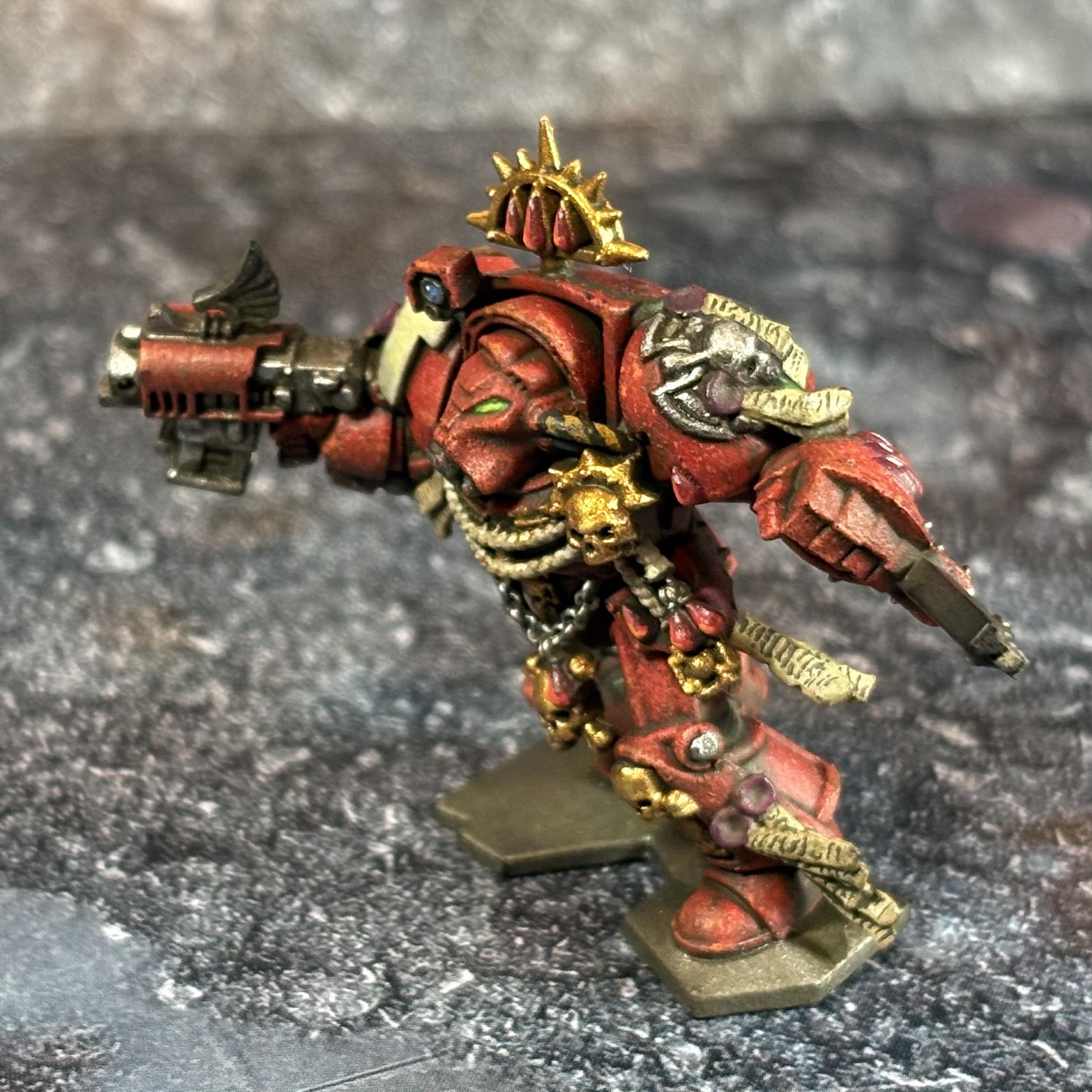 Blood Angels, Brother Valencio, Space Hulk, Space Marines, Terminator Armor, Warhammer 40,000