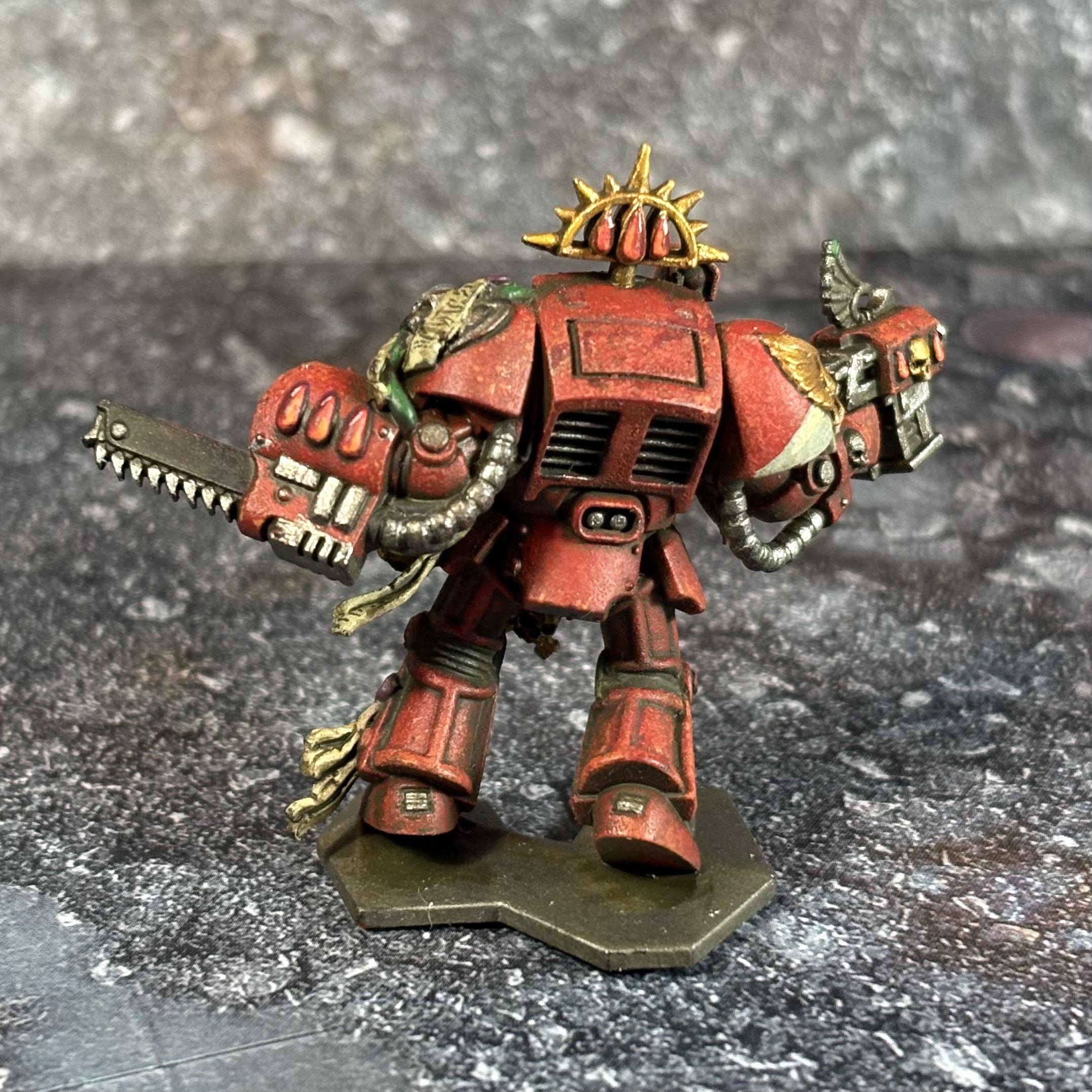Blood Angels, Brother Valencio, Space Hulk, Space Marines, Terminator Armor, Warhammer 40,000
