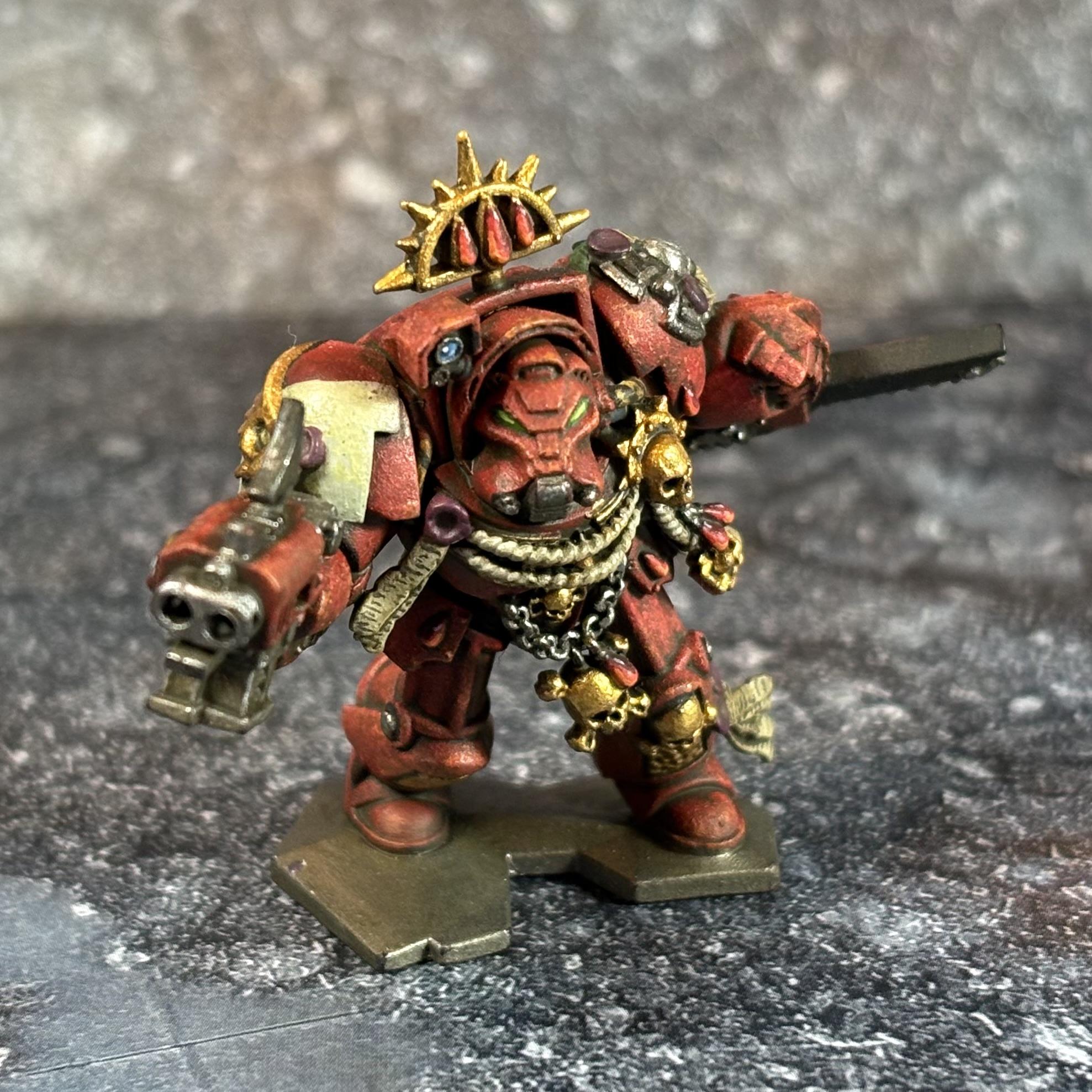 Blood Angels, Brother Valencio, Space Hulk, Space Marines, Terminator Armor, Warhammer 40,000