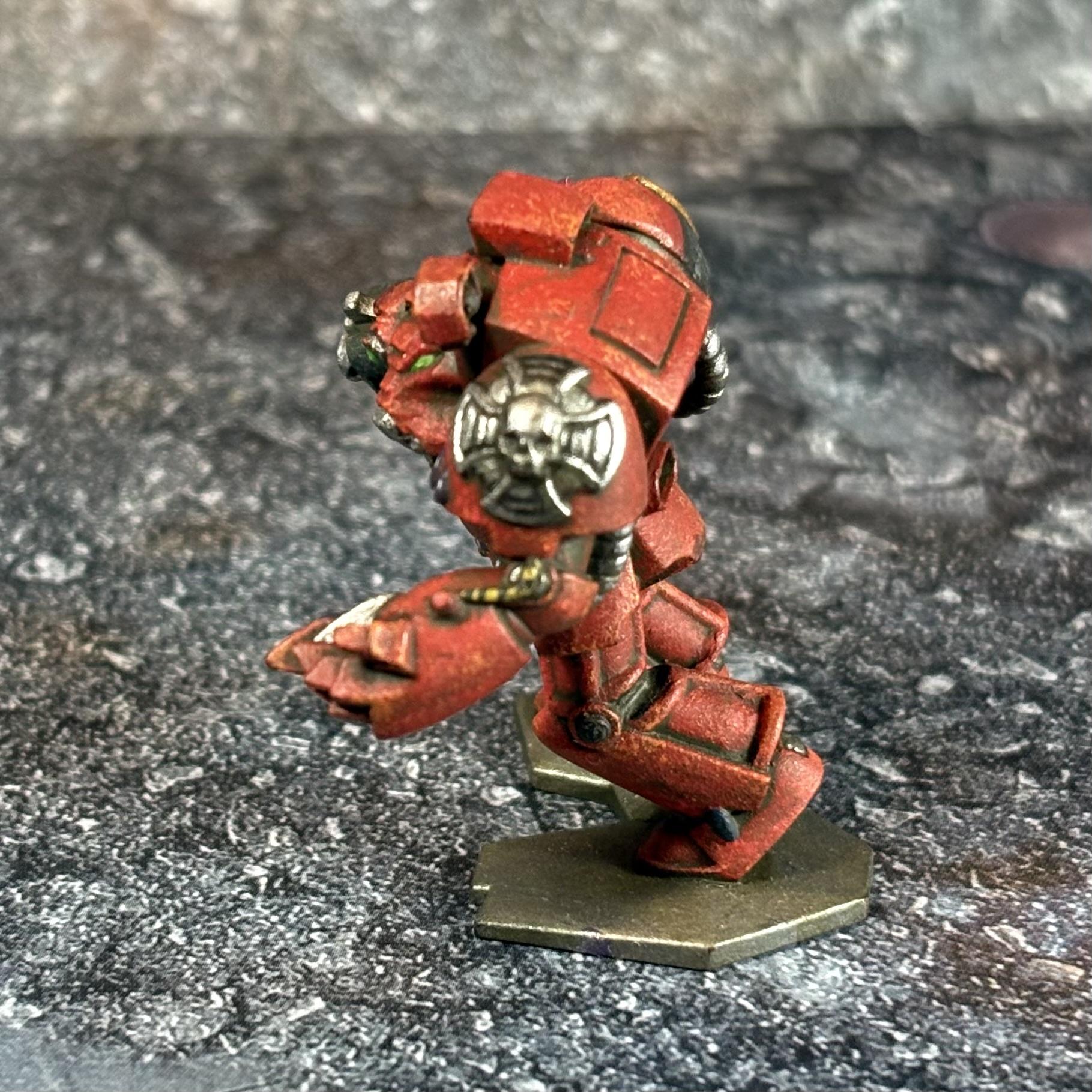 Blood Angels, Brother Omnio, Space Hulk, Space Marines, Terminator Armor, Warhammer 40,000