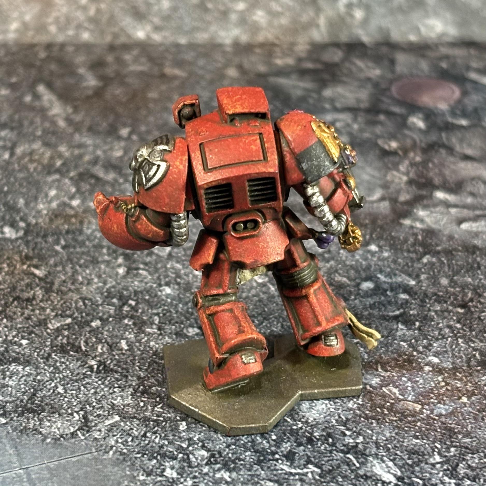 Blood Angels, Brother Omnio, Space Hulk, Space Marines, Terminator Armor, Warhammer 40,000