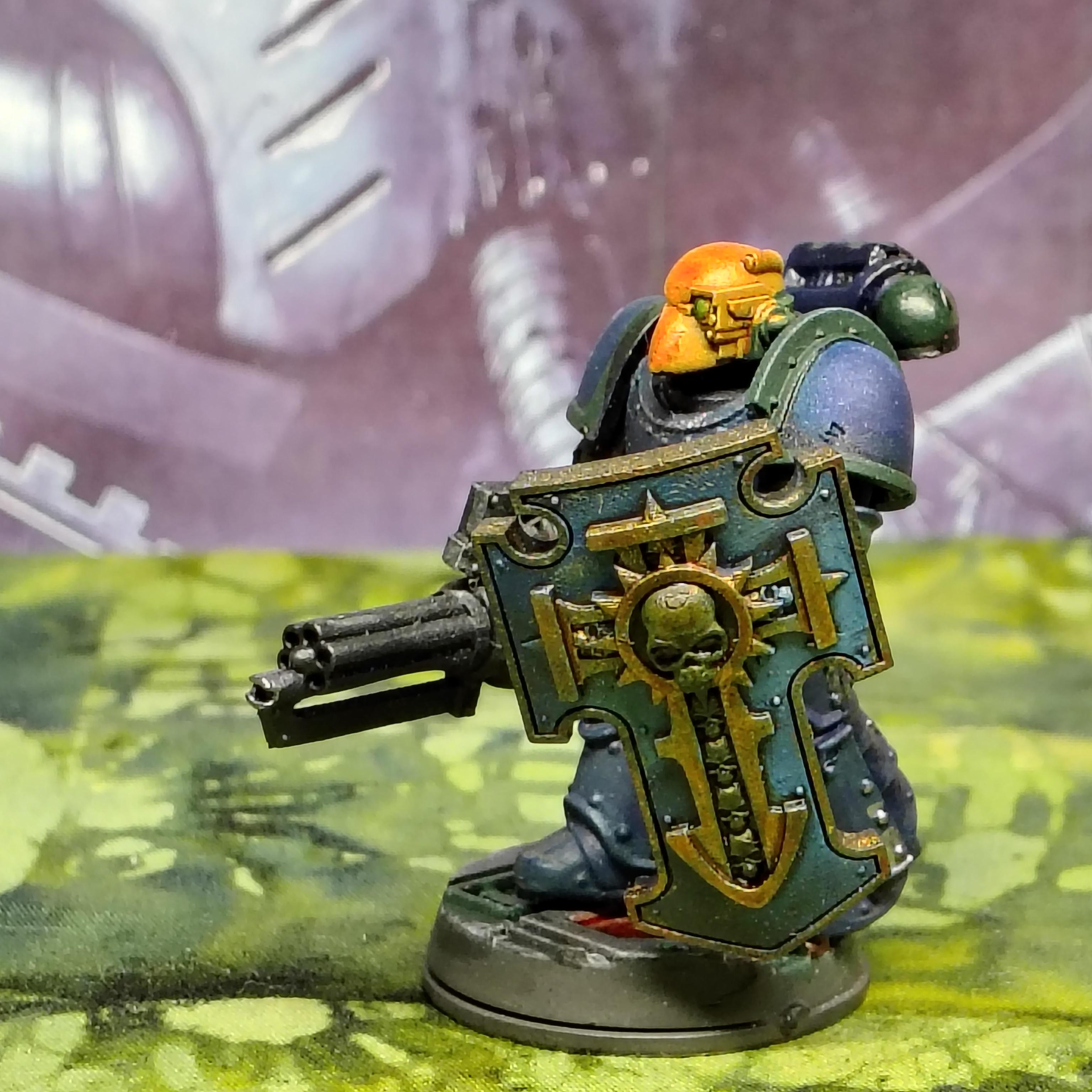 Kit bashed with 3D parts. 