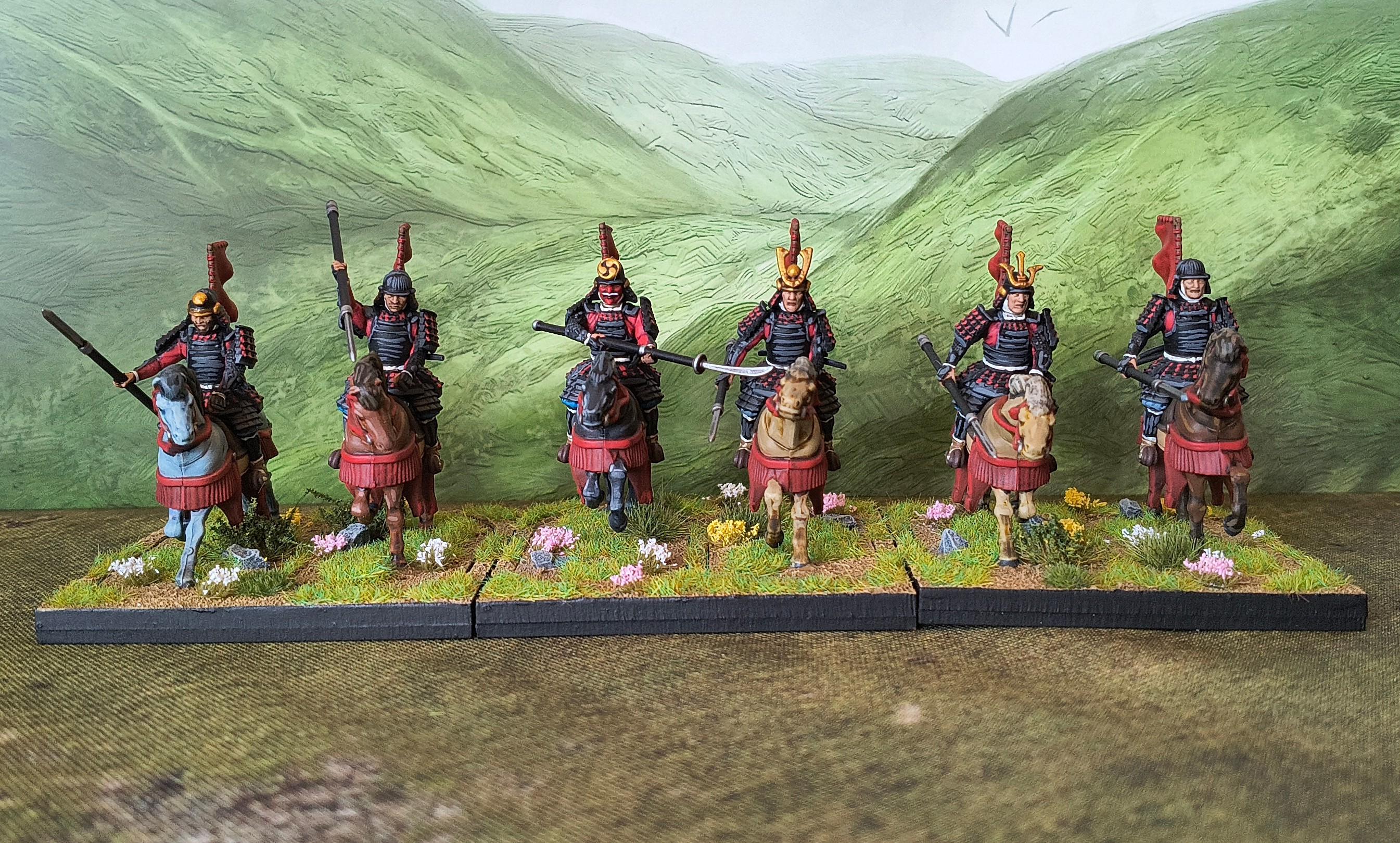 Ashigaru, Mori, Samurai, Sonae