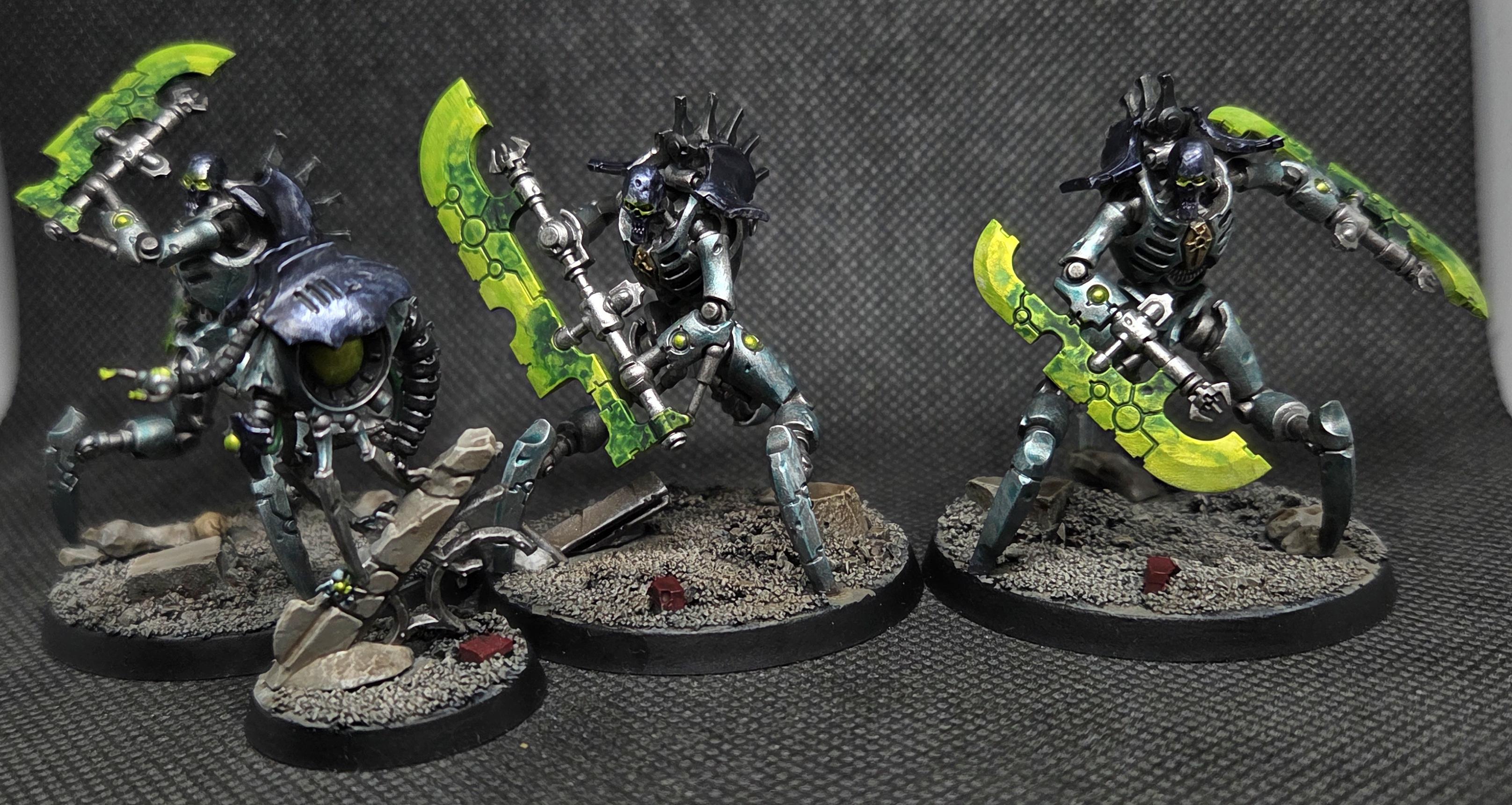 Necrons, Skorpekh Destroyers and Plasmacyte