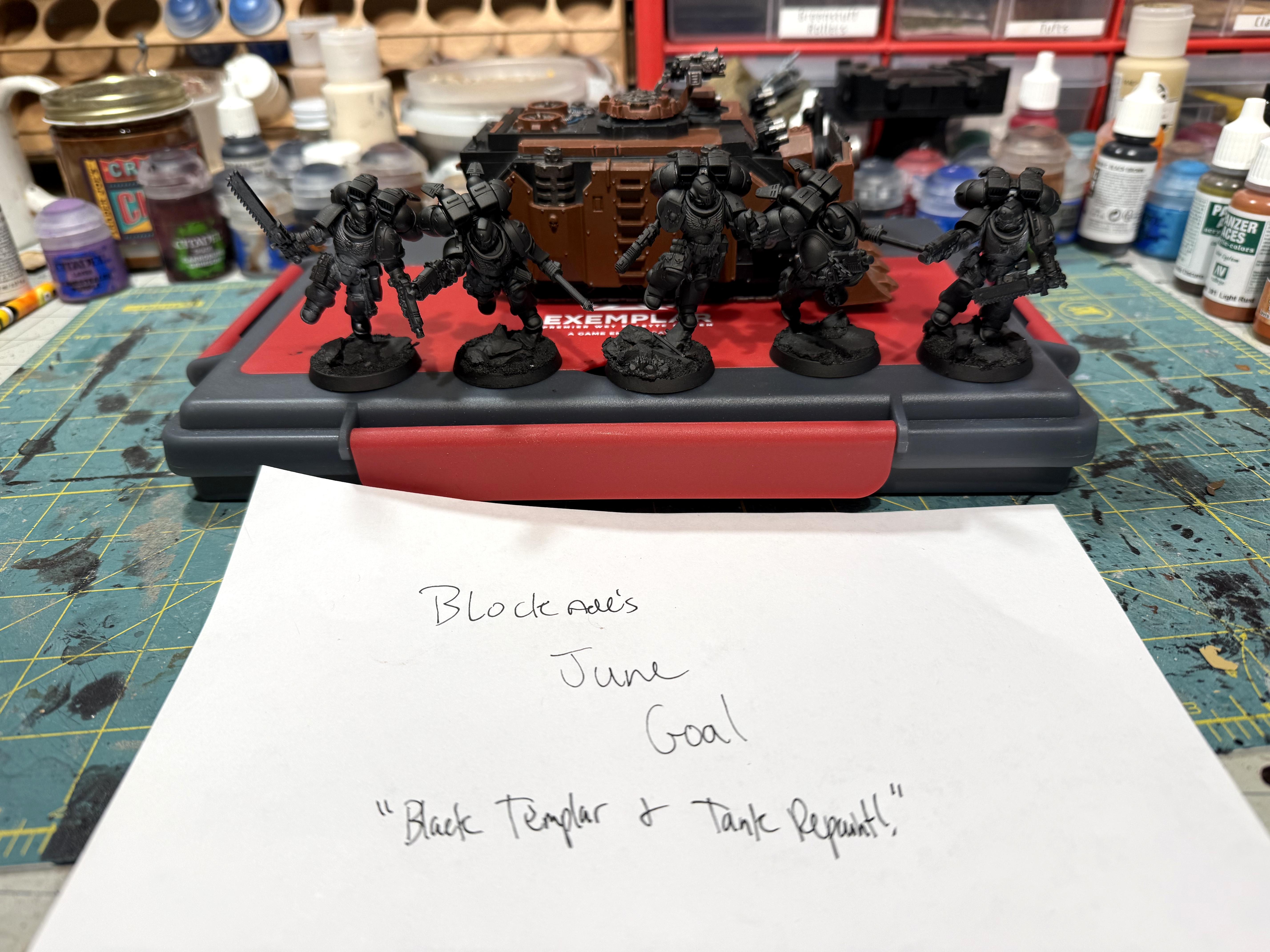 Black Templars, Hobby Progress Challenge