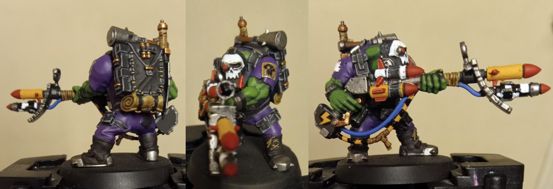 Greenskin, Greenskins, Kill Team, Killteam, Kommando, Missile Launcher, Orks, Rokkit, Rokkit Boy, Rokkit Launcha, Warhammer 40,000