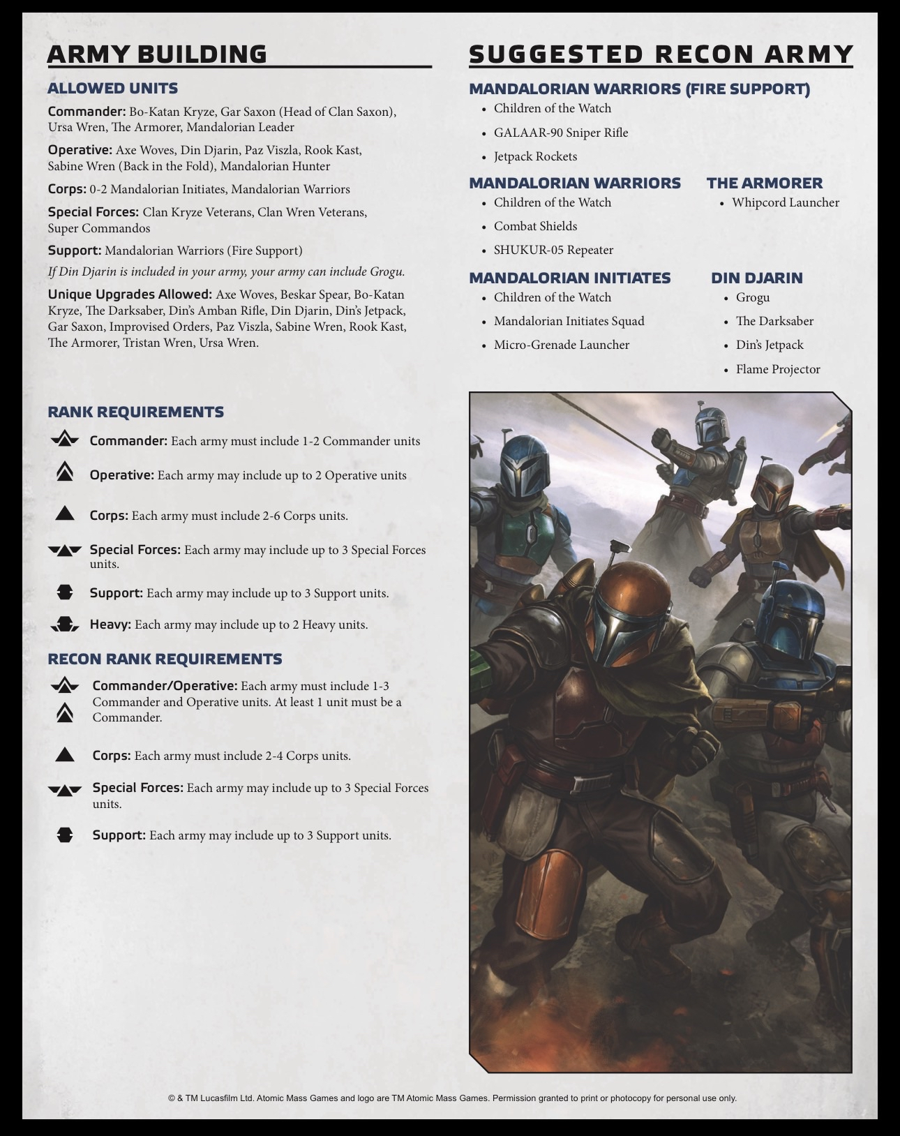 Mando clans2