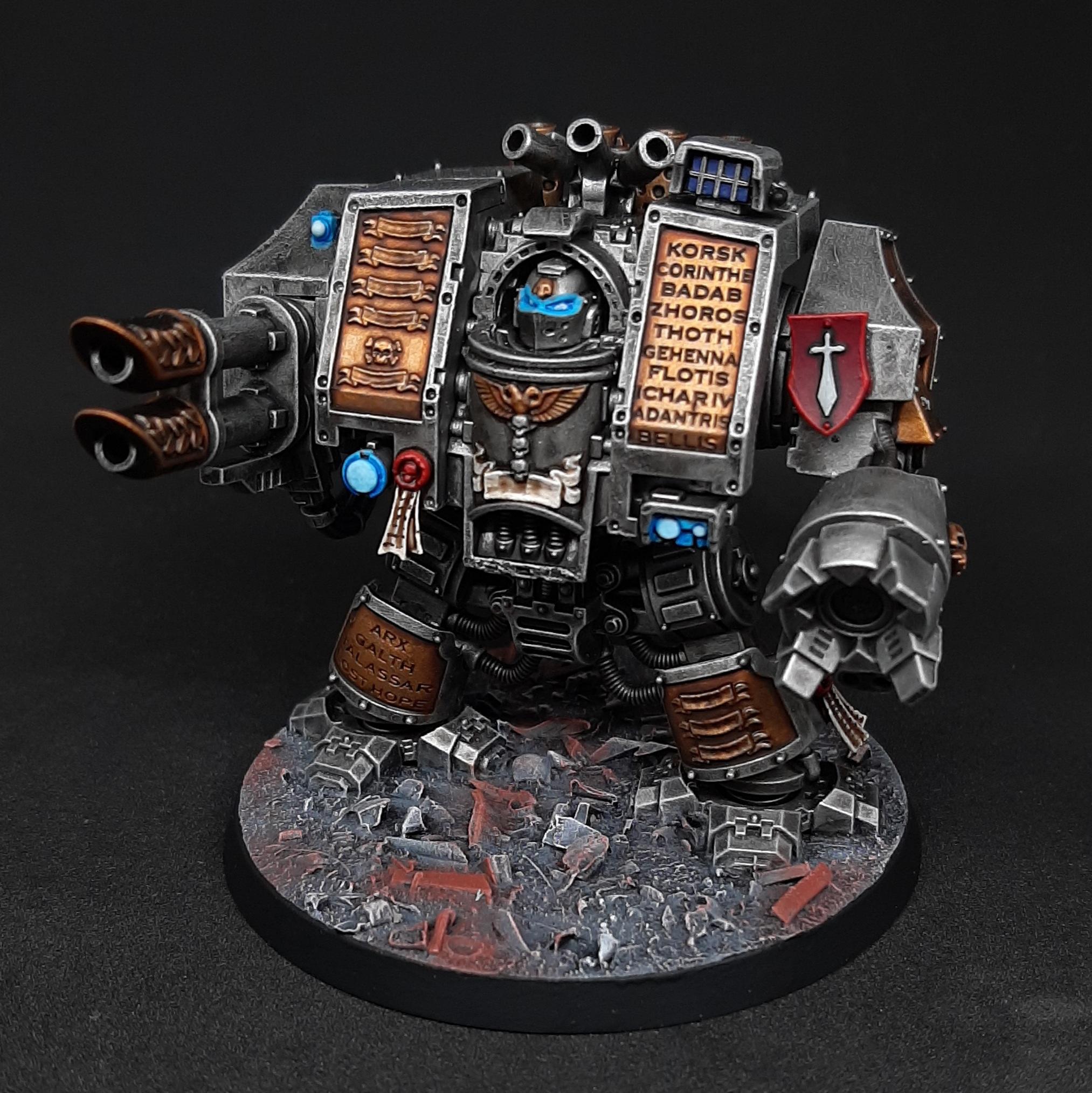 1, 2026, Bolter, Challenge, Claw, Close Combat Weapon, Conversion, Dreadnought, Grey Knights, Kitbash, Lascannon, Million Miniatures, Miniature, Object Source Lighting, One, Power Fist, Storm, Twin-linked, Venerable