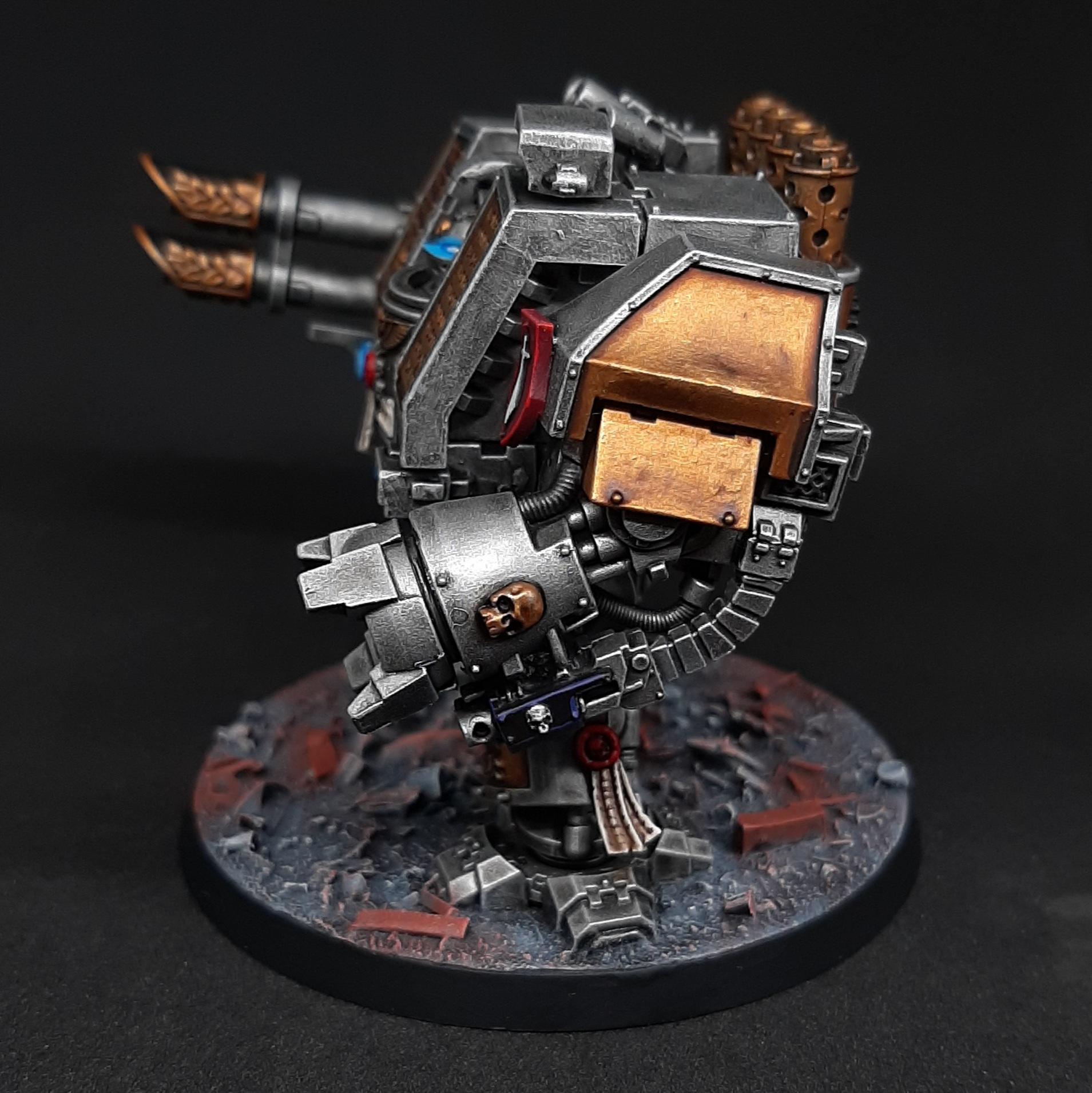 1, 2026, Bolter, Challenge, Claw, Close Combat Weapon, Conversion, Dreadnought, Grey Knights, Kitbash, Lascannon, Million Miniatures, Miniature, Object Source Lighting, One, Power Fist, Storm, Twin-linked, Venerable