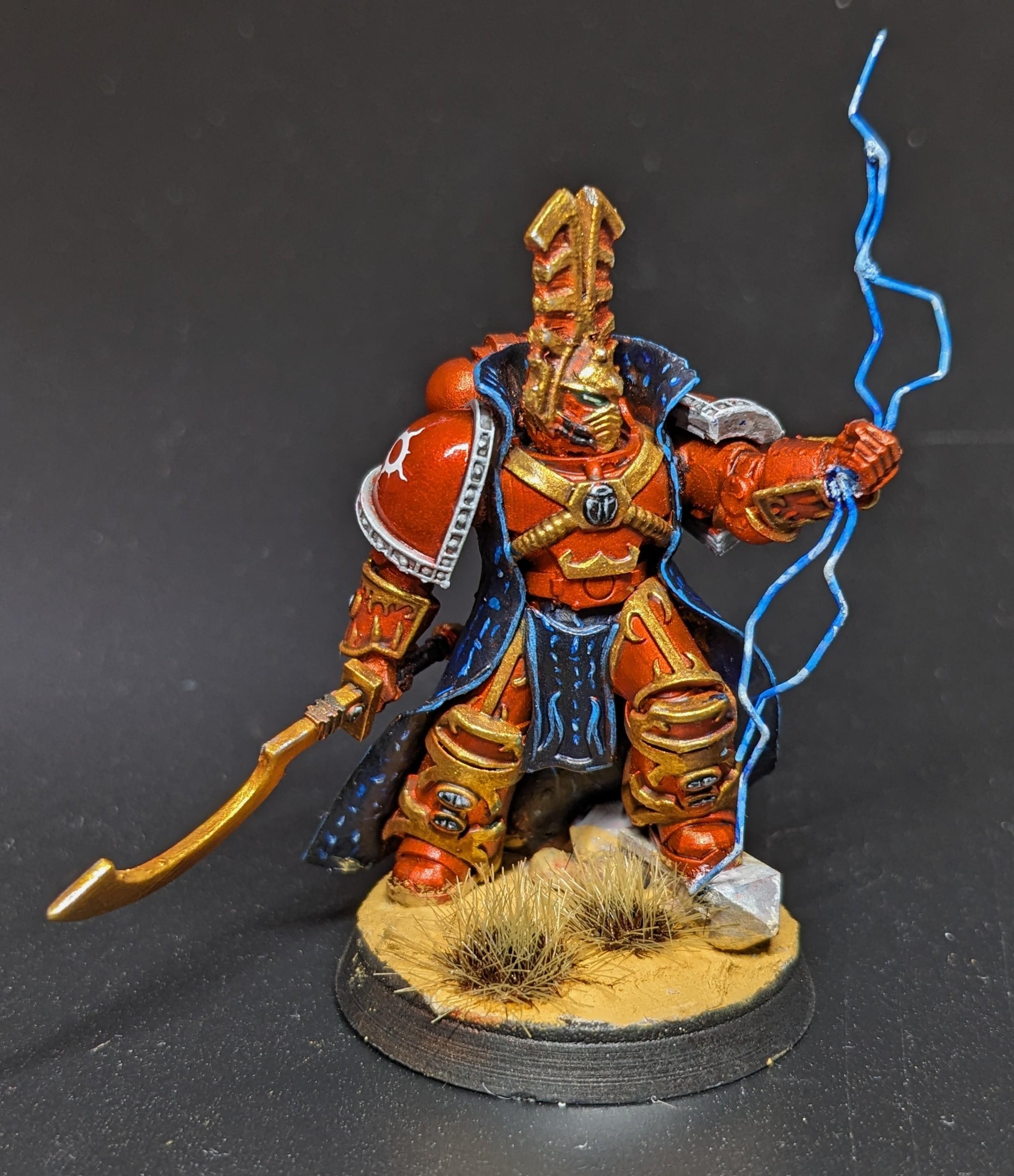 2nd Fellowship, Phosis T'kar, Print, Sculpting, Thousand Sons