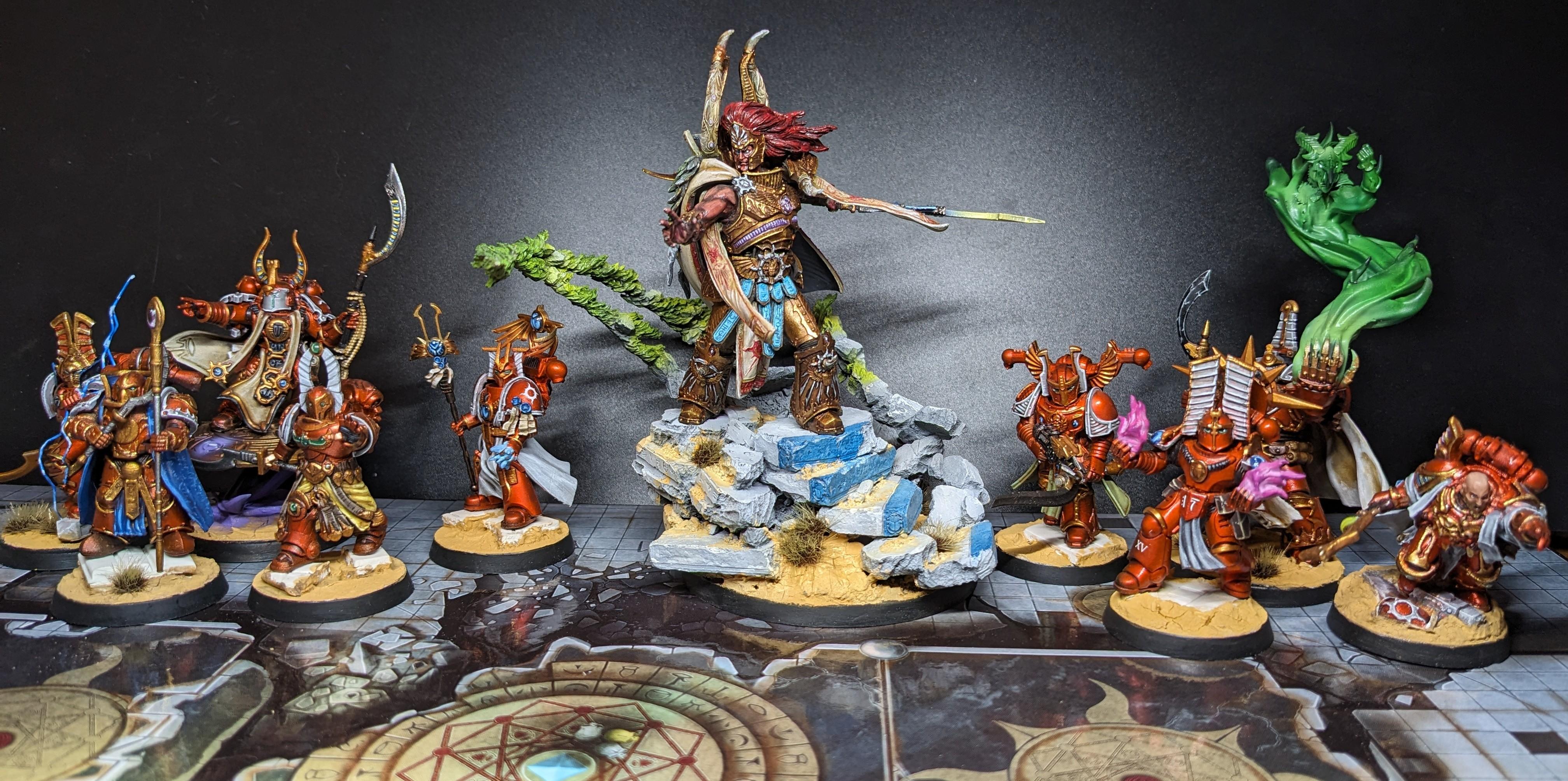 2nd Fellowship, Phosis T'kar, Print, Sculpting, Thousand Sons