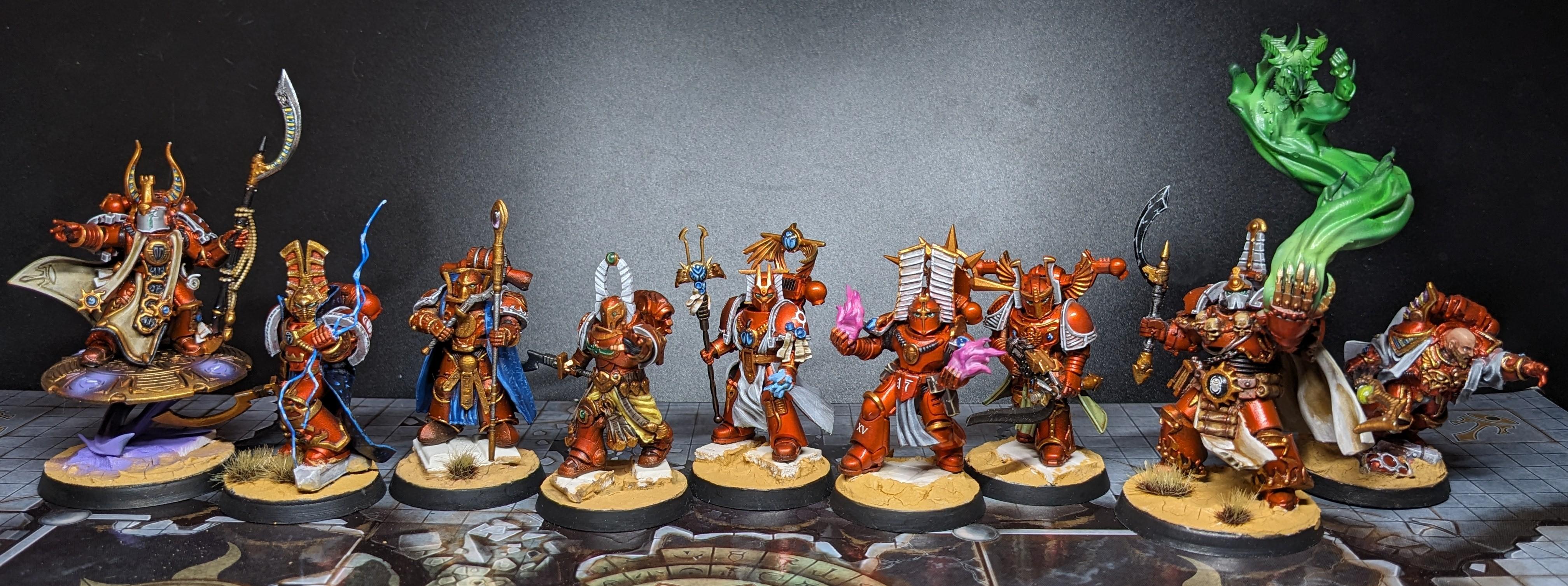 2nd Fellowship, Phosis T'kar, Print, Sculpting, Thousand Sons