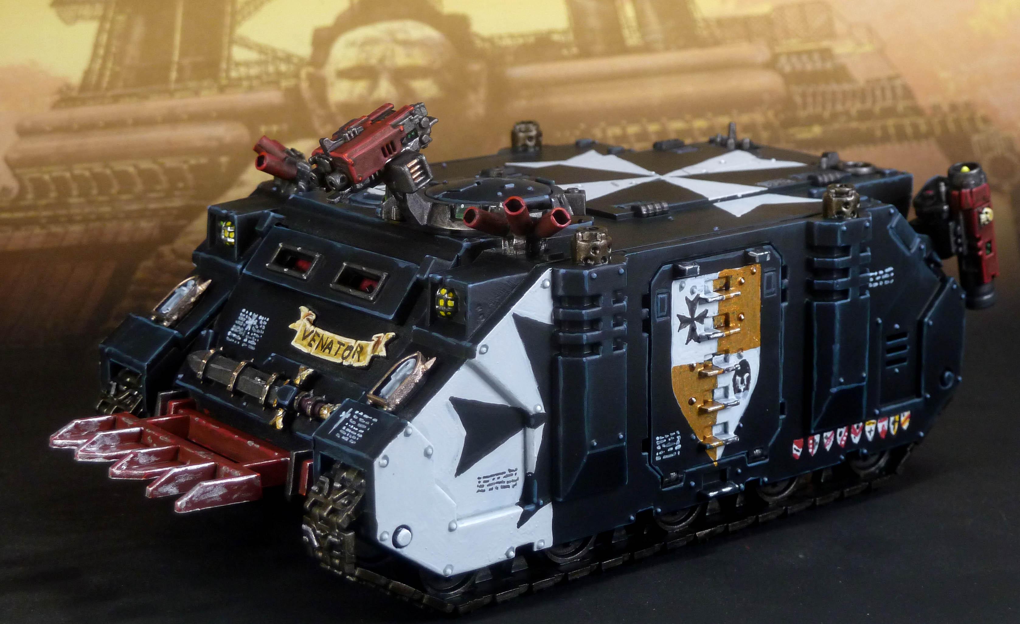 Black Templars, Rhino, Space Marines