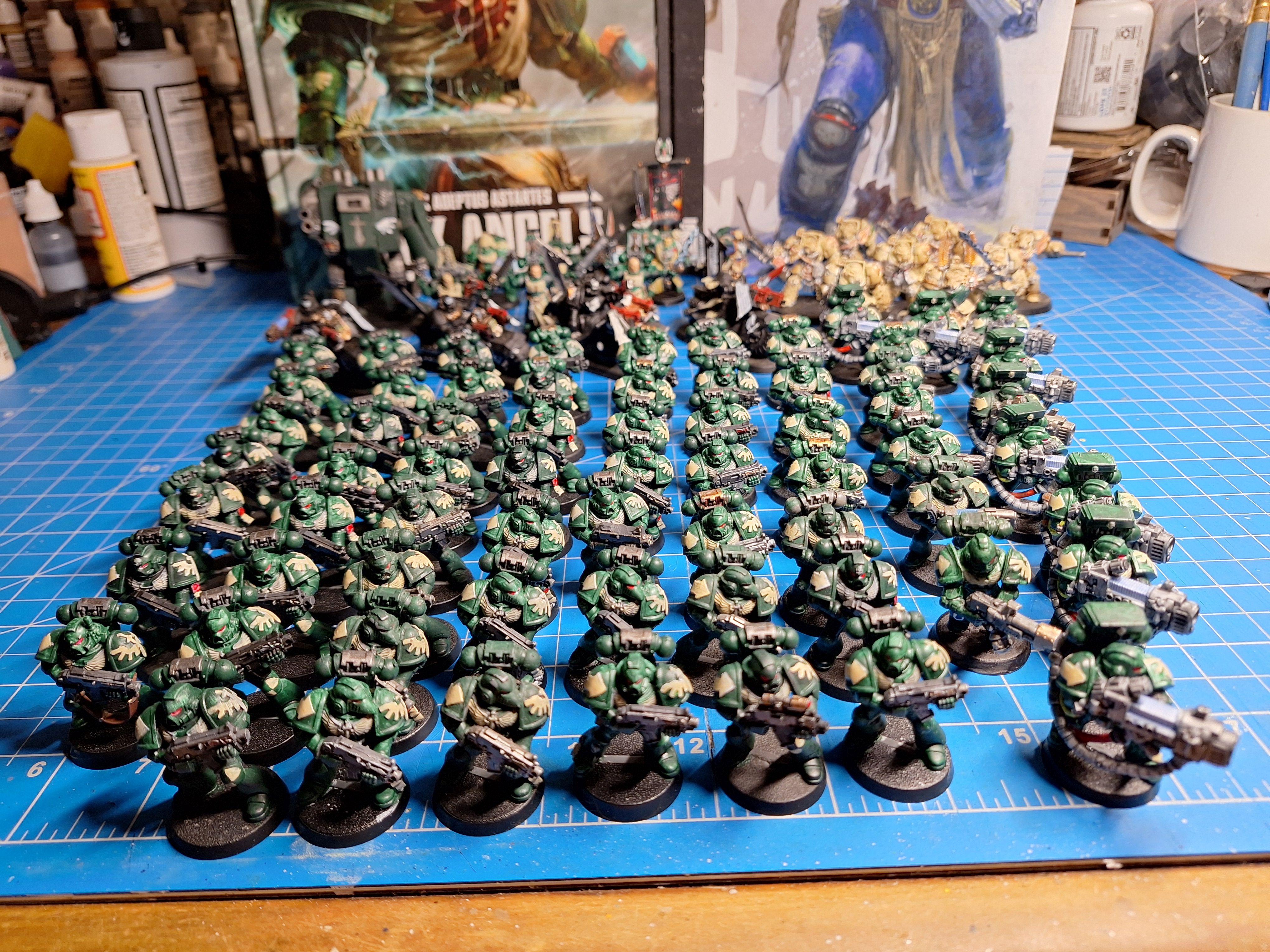 Dark Angels, Space, Space Marines, Warhammer 40,000, Warhammer Fantasy