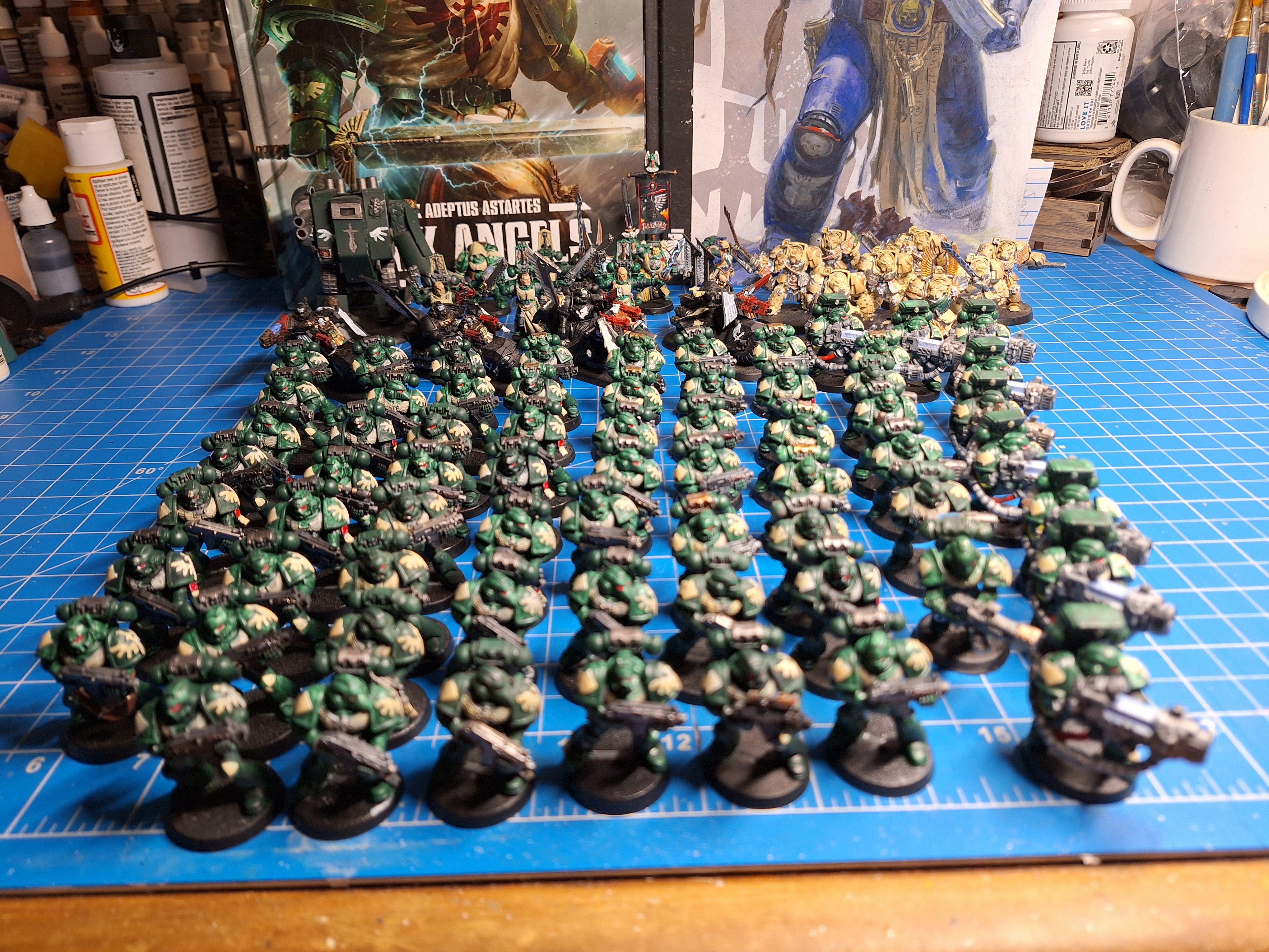 Dark Angels, Space, Space Marines, Warhammer 40,000, Warhammer Fantasy