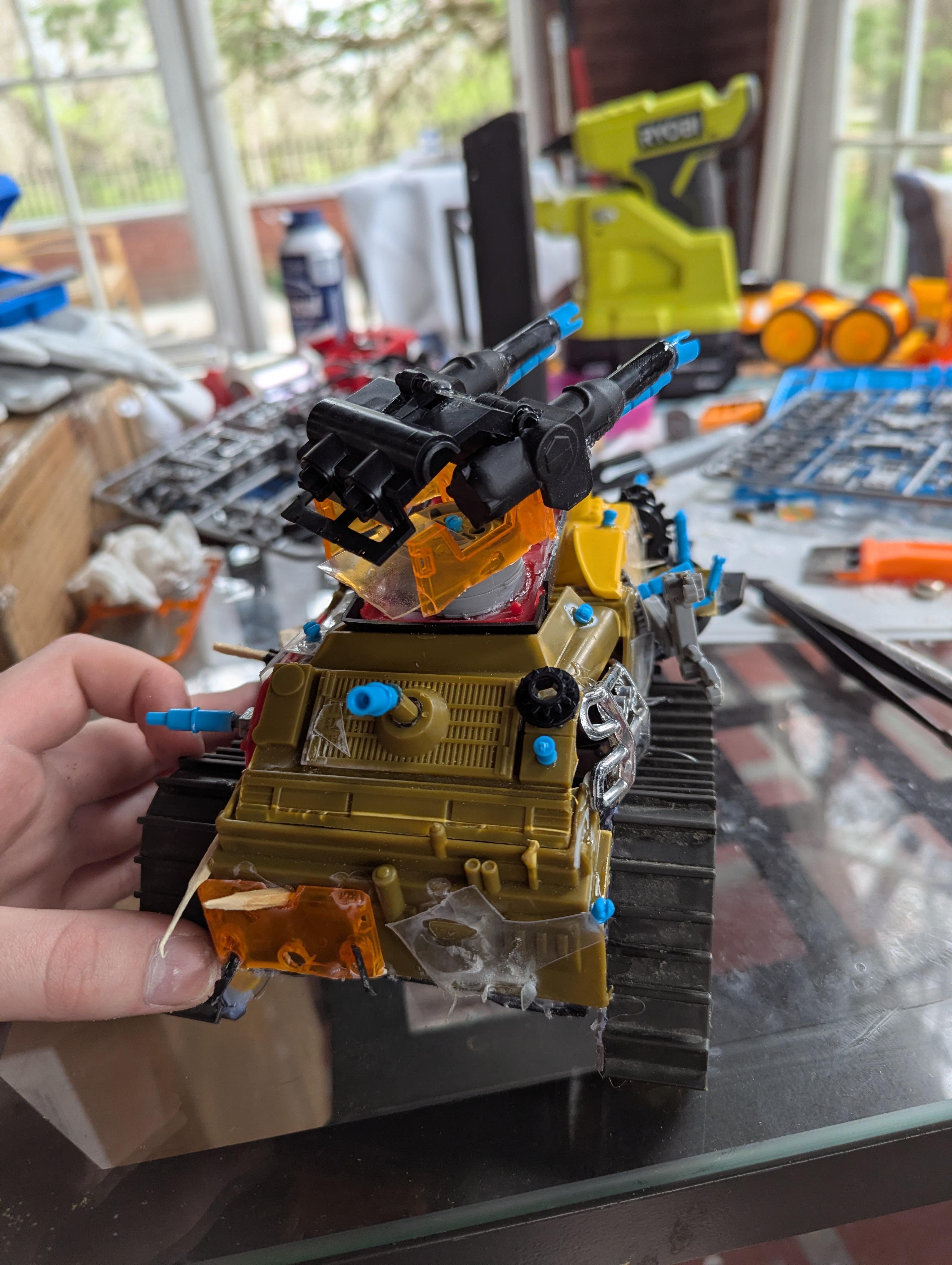 Battle wagon proxy in progress