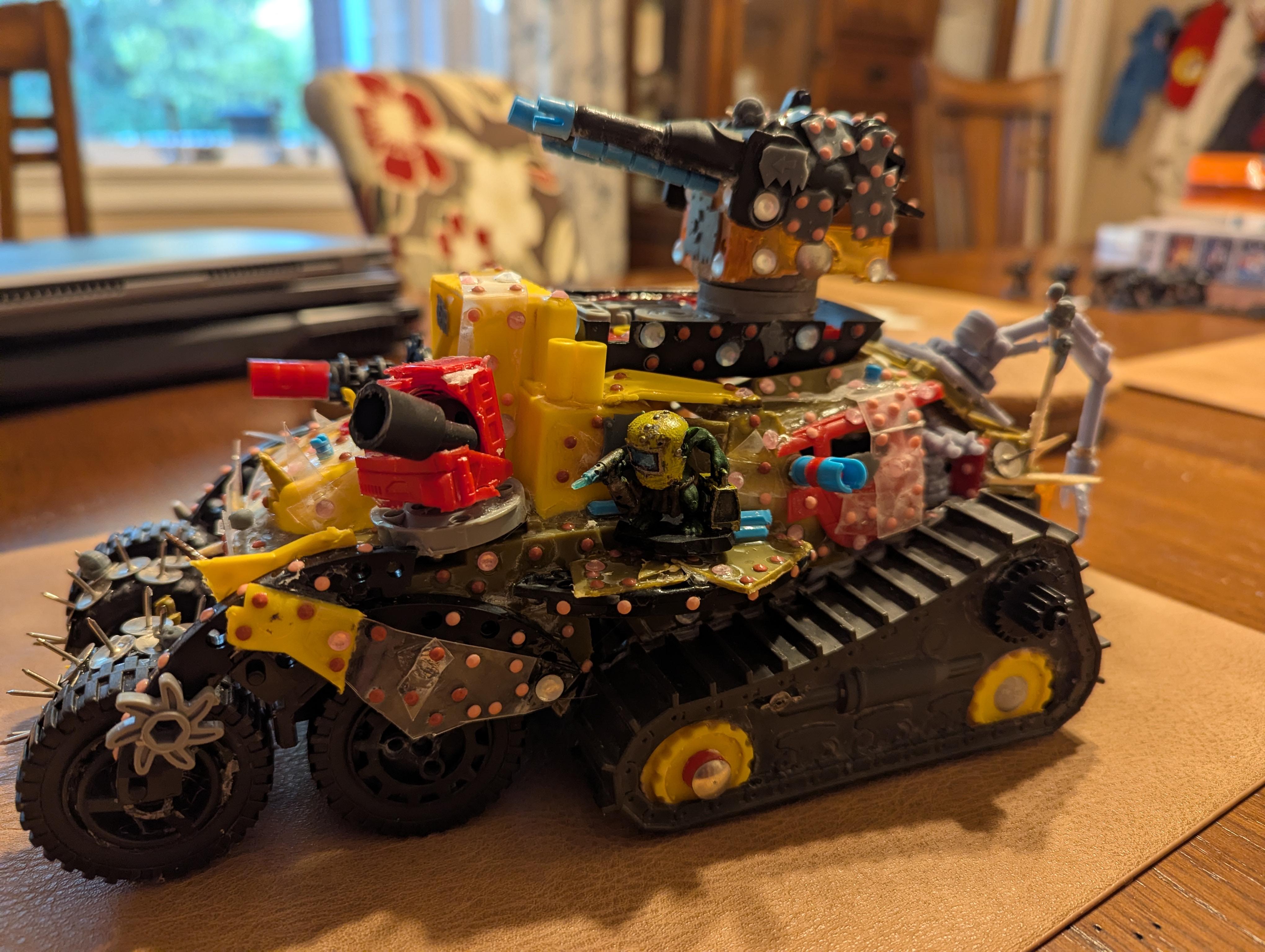 Battle wagon proxy in progress