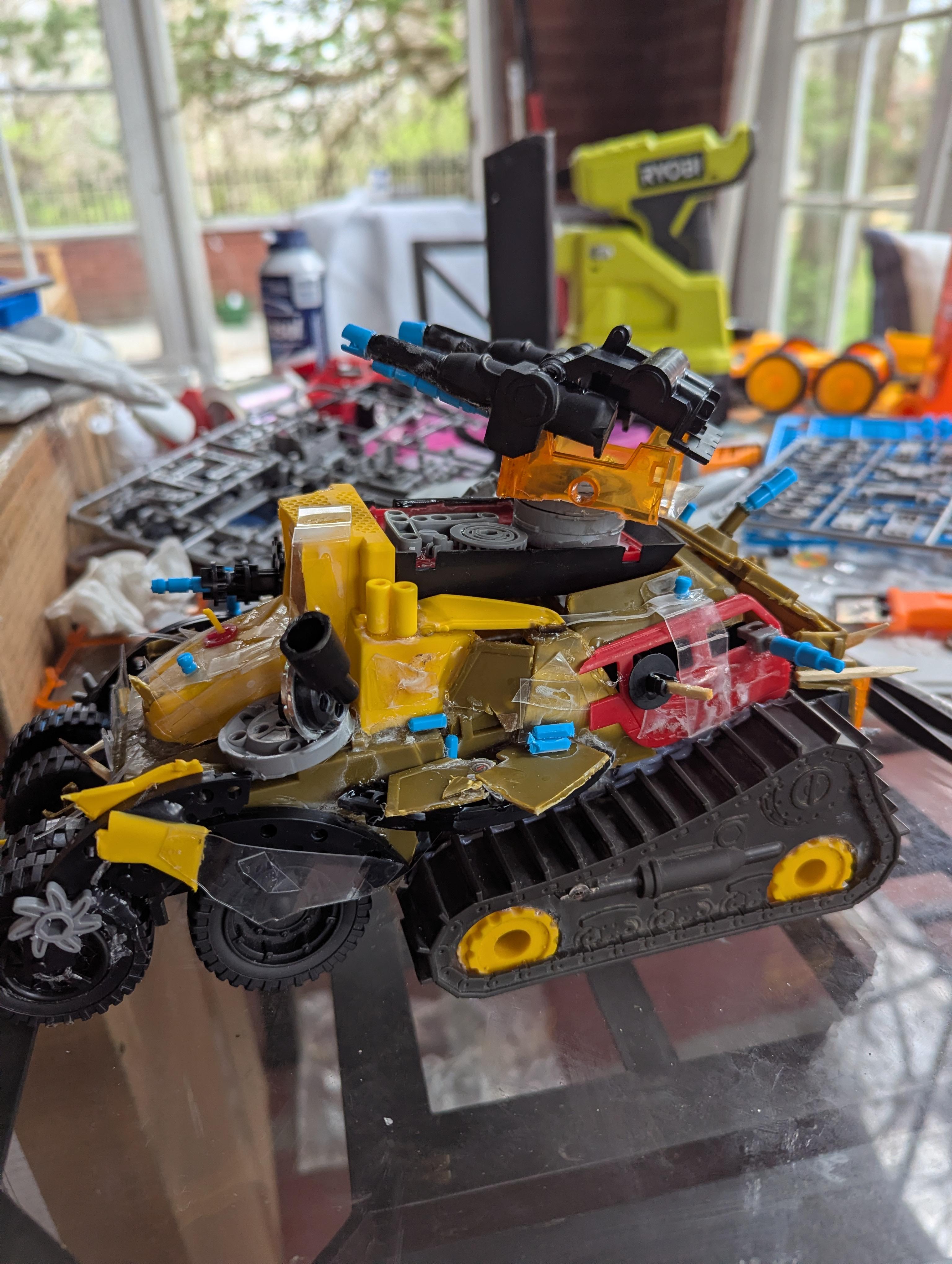Battle wagon proxy in progress