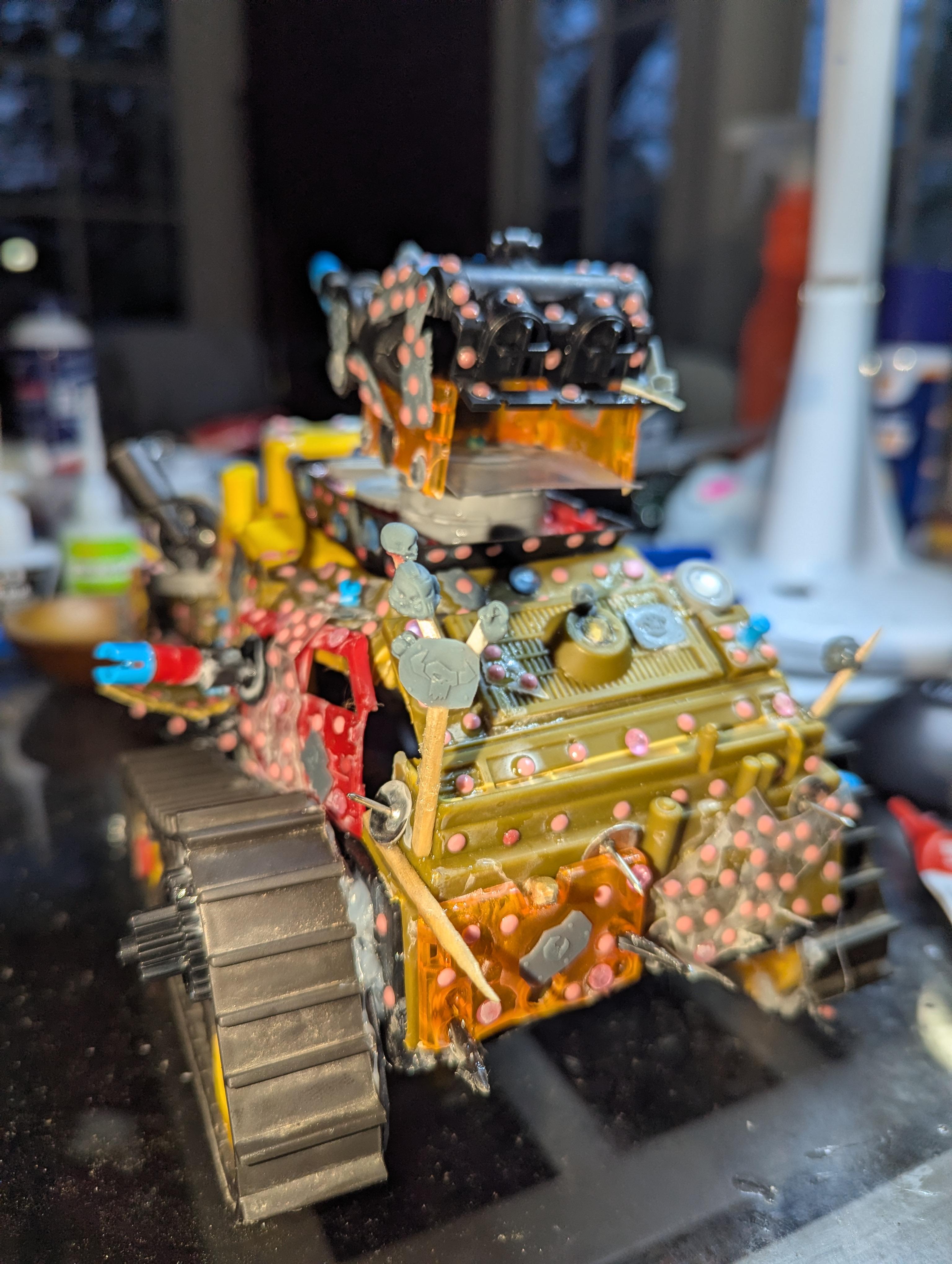 Battle wagon proxy in progress