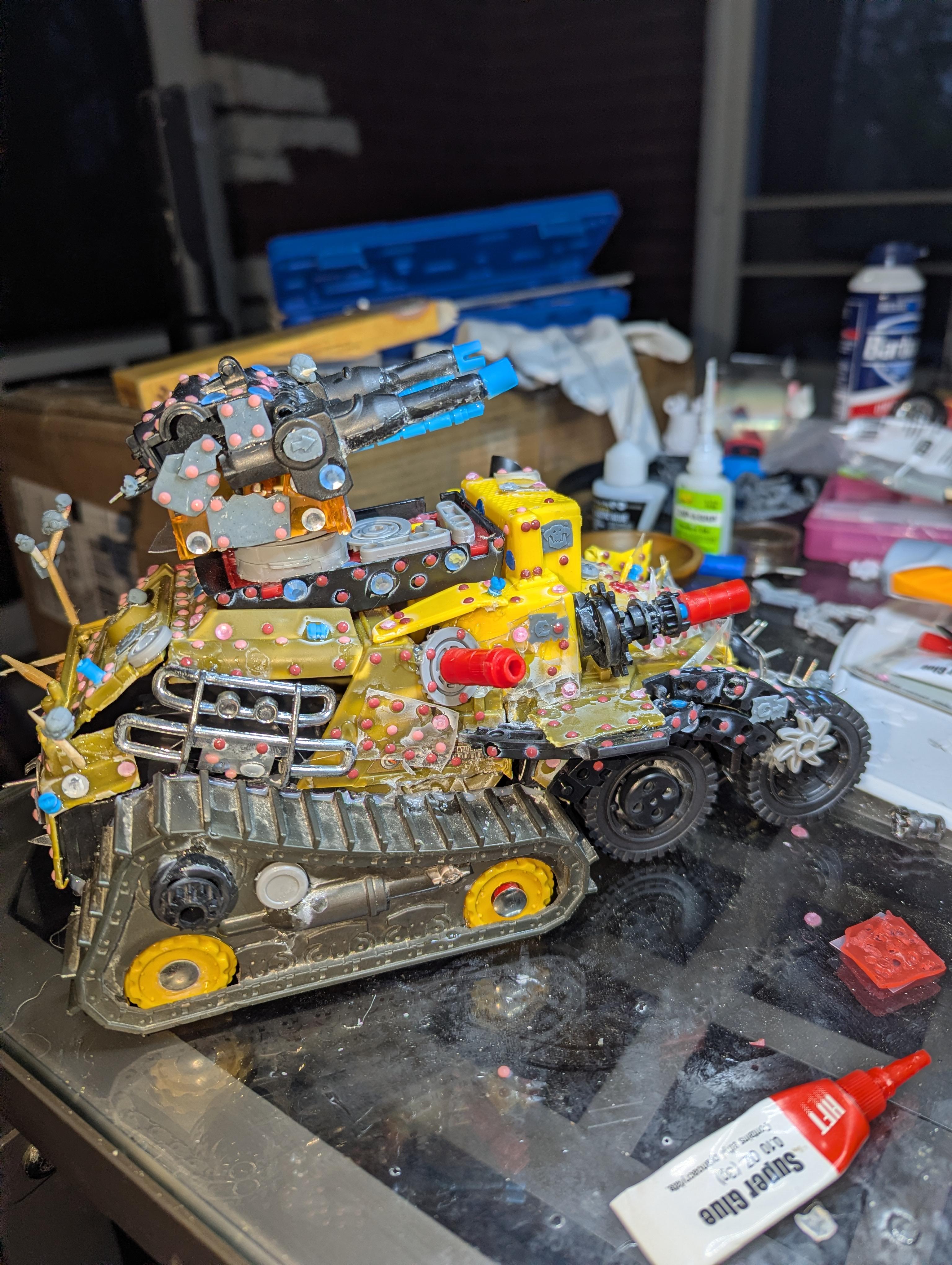 Battle wagon proxy in progress