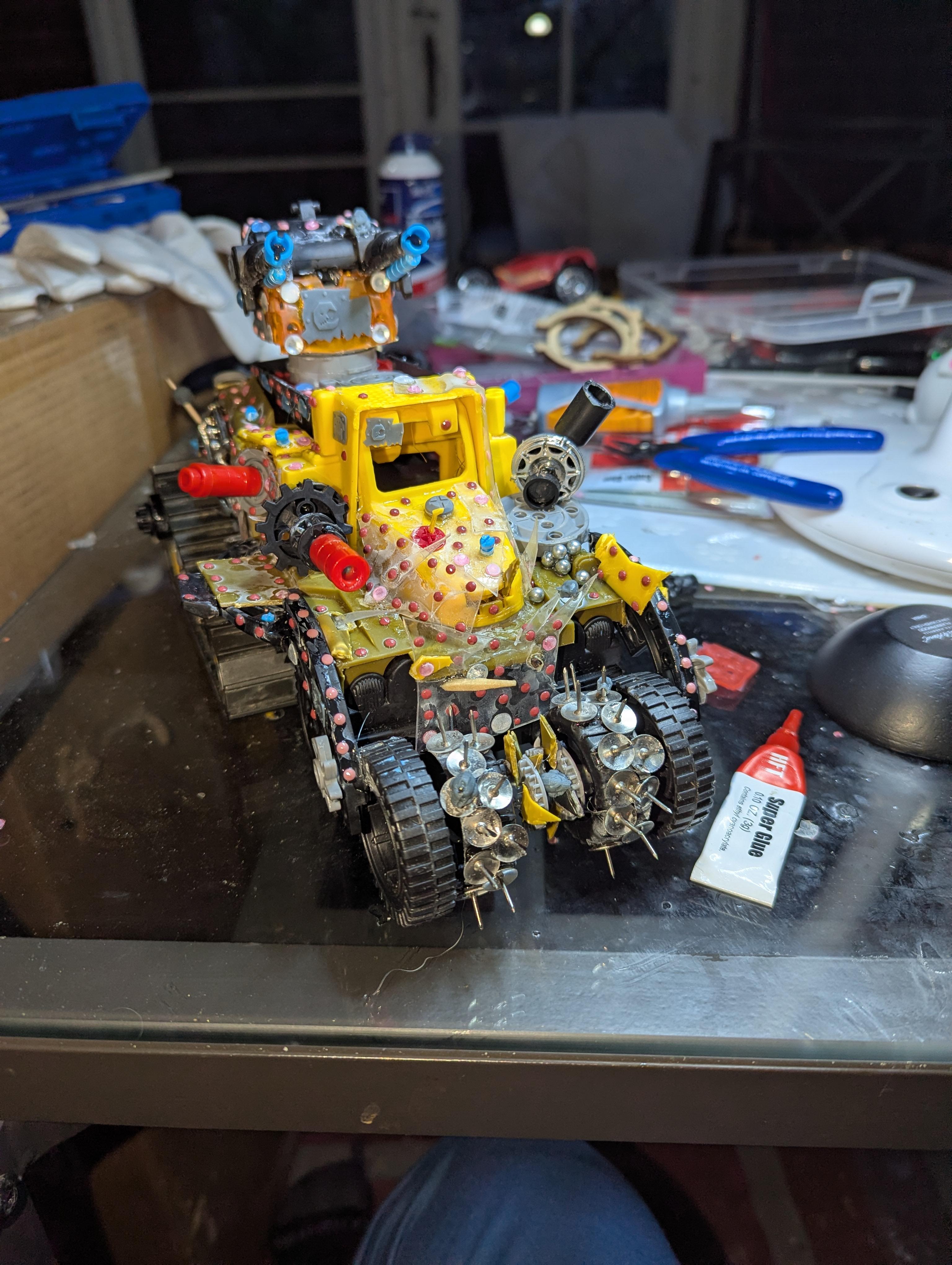 Battle wagon proxy in progress