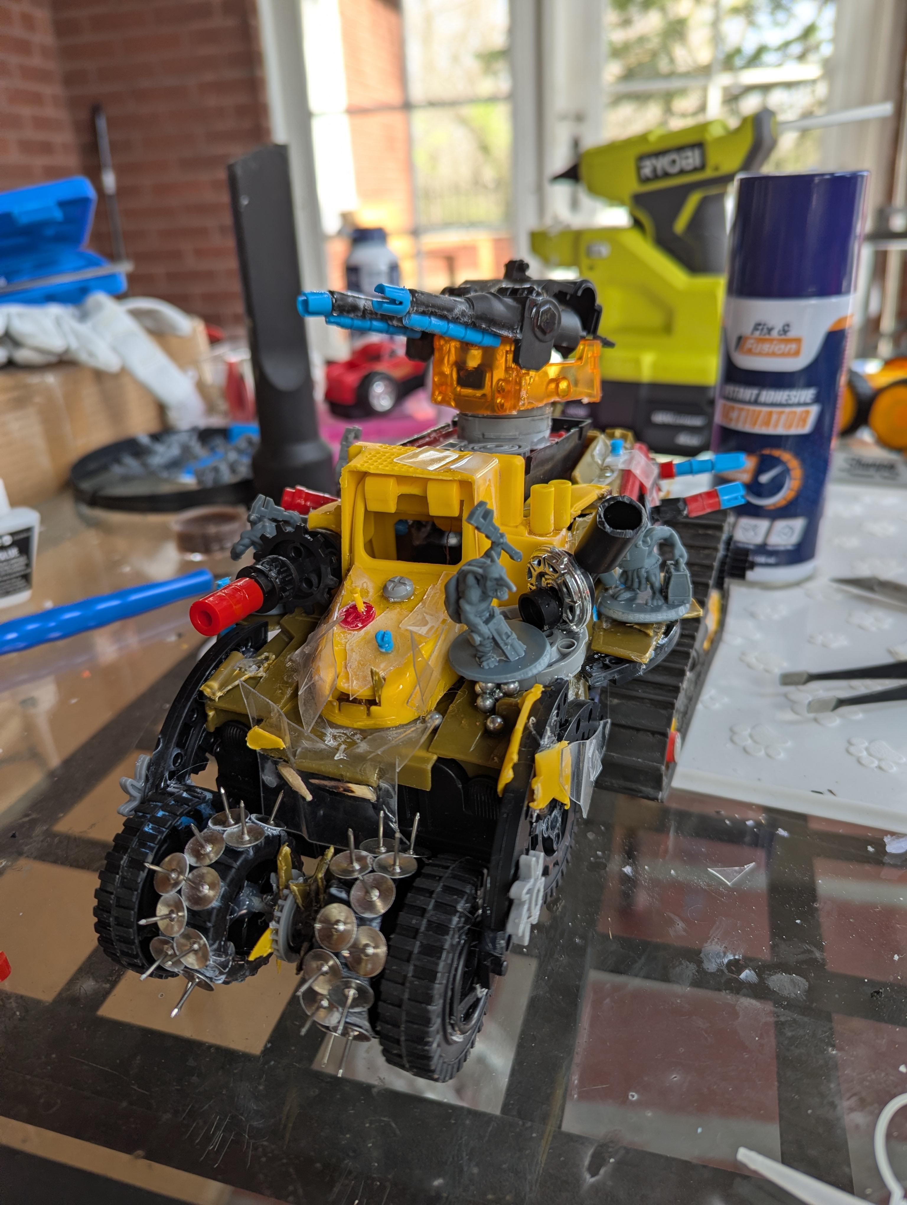Battle wagon proxy in progress