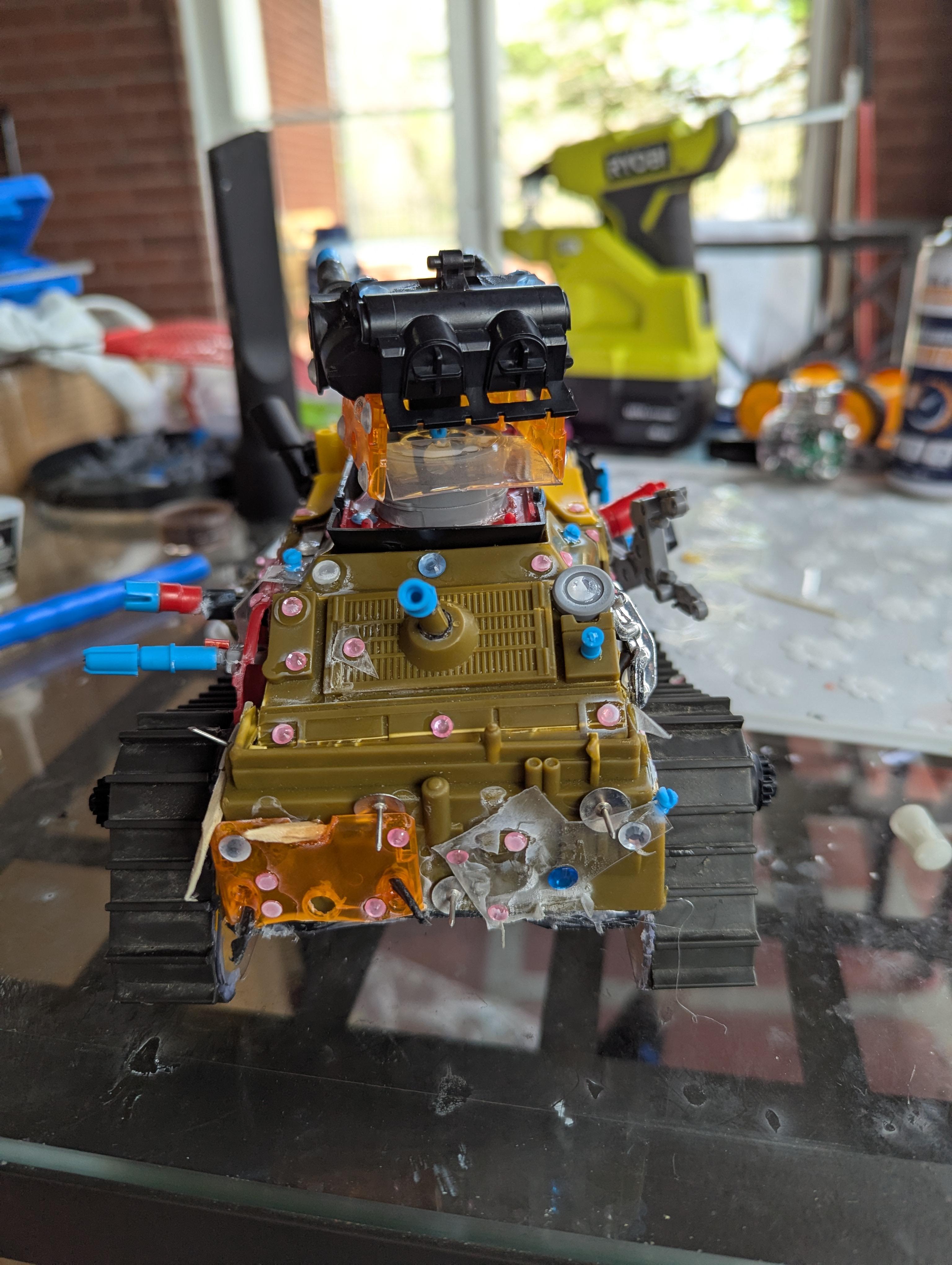 Battle wagon proxy in progress