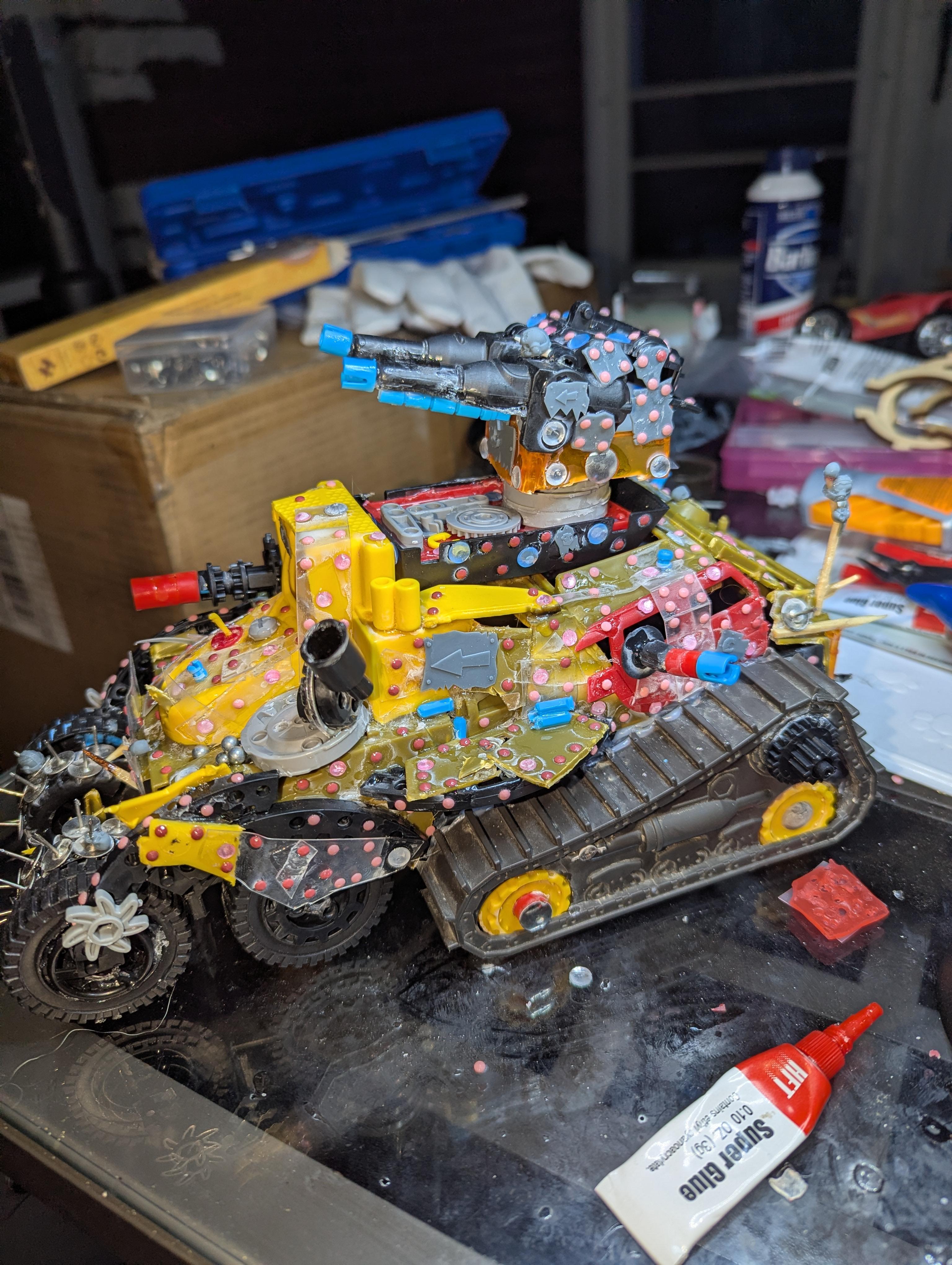 Battle wagon proxy in progress
