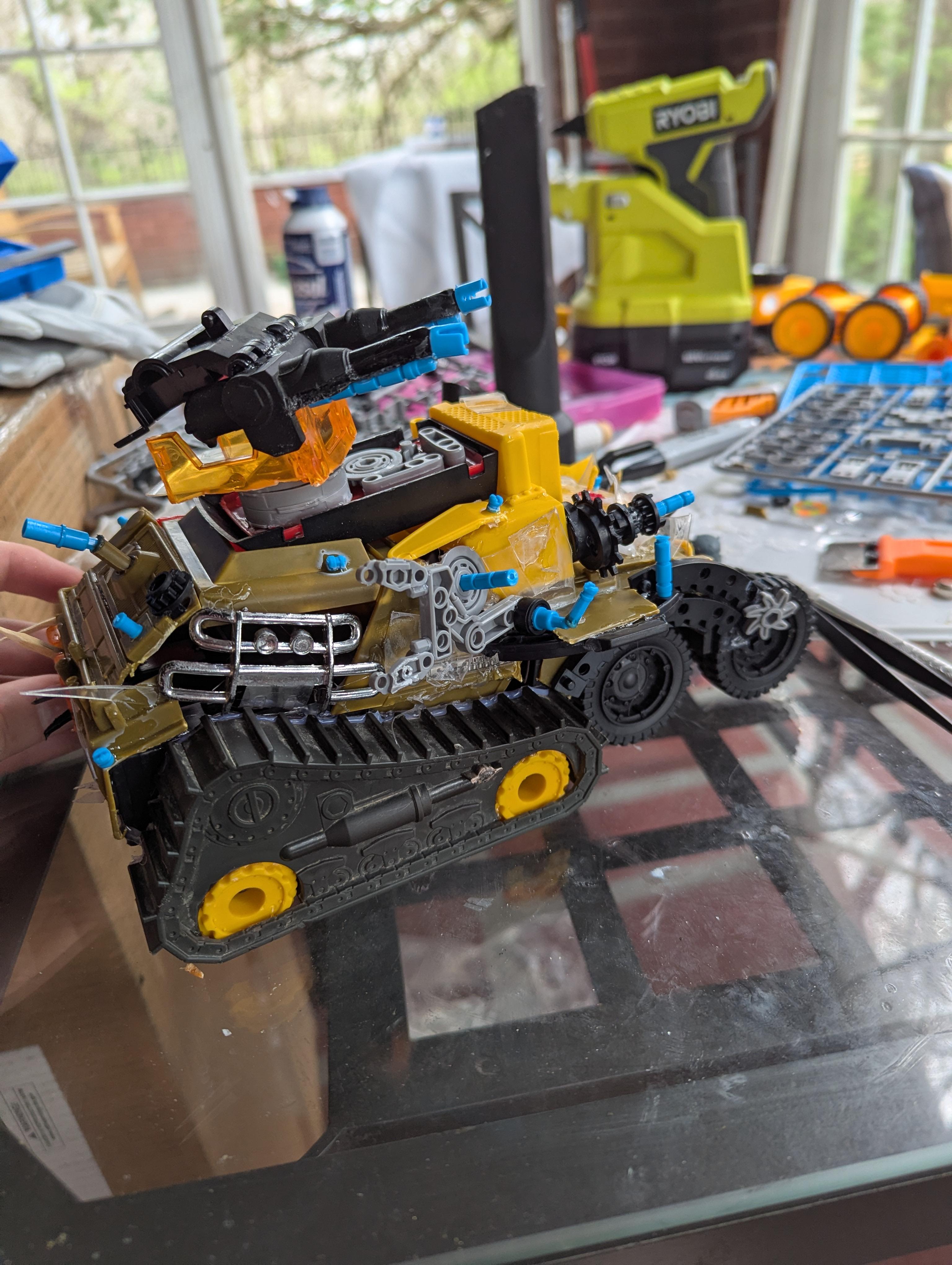 Battle wagon proxy in progress