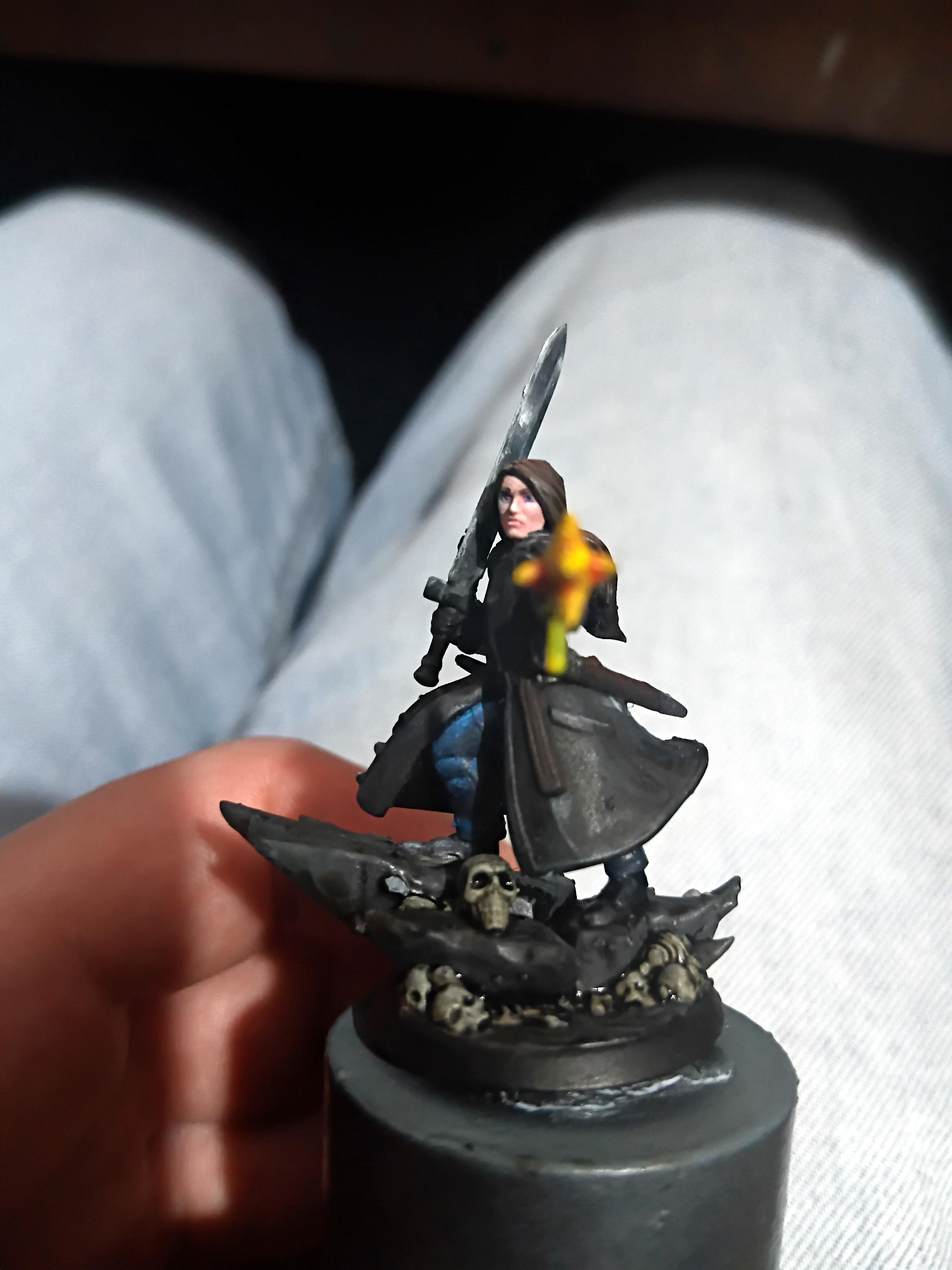 Assassin, Attelus Kaltos, Attempt, Dark Heresy, Fanfic, Fanfiction, Flak Coat, Flak Jacket, Hero Forge, Long Coat, Long Hair, Non-Metallic Metal, Secret War, Warhammer 40,000